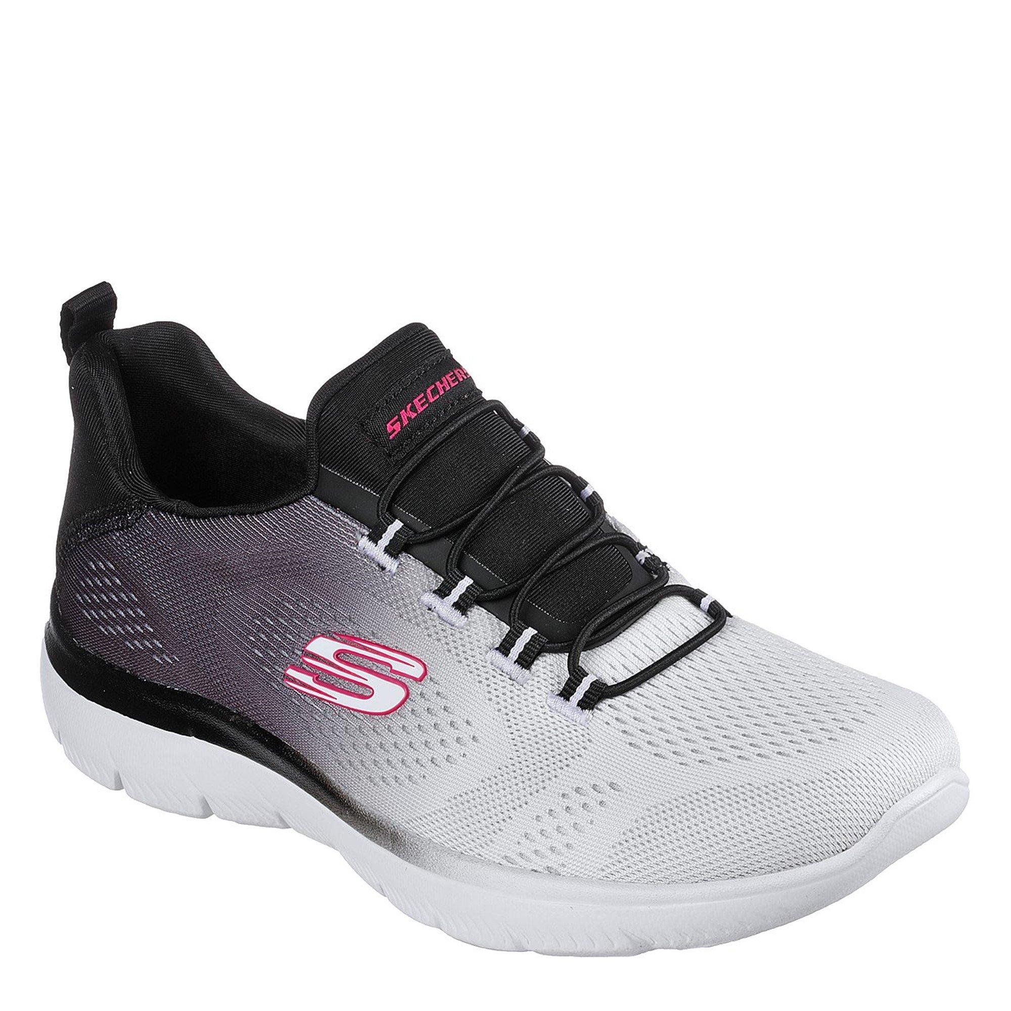 Black/White - Skechers - Summits - Bright Charmer - 1