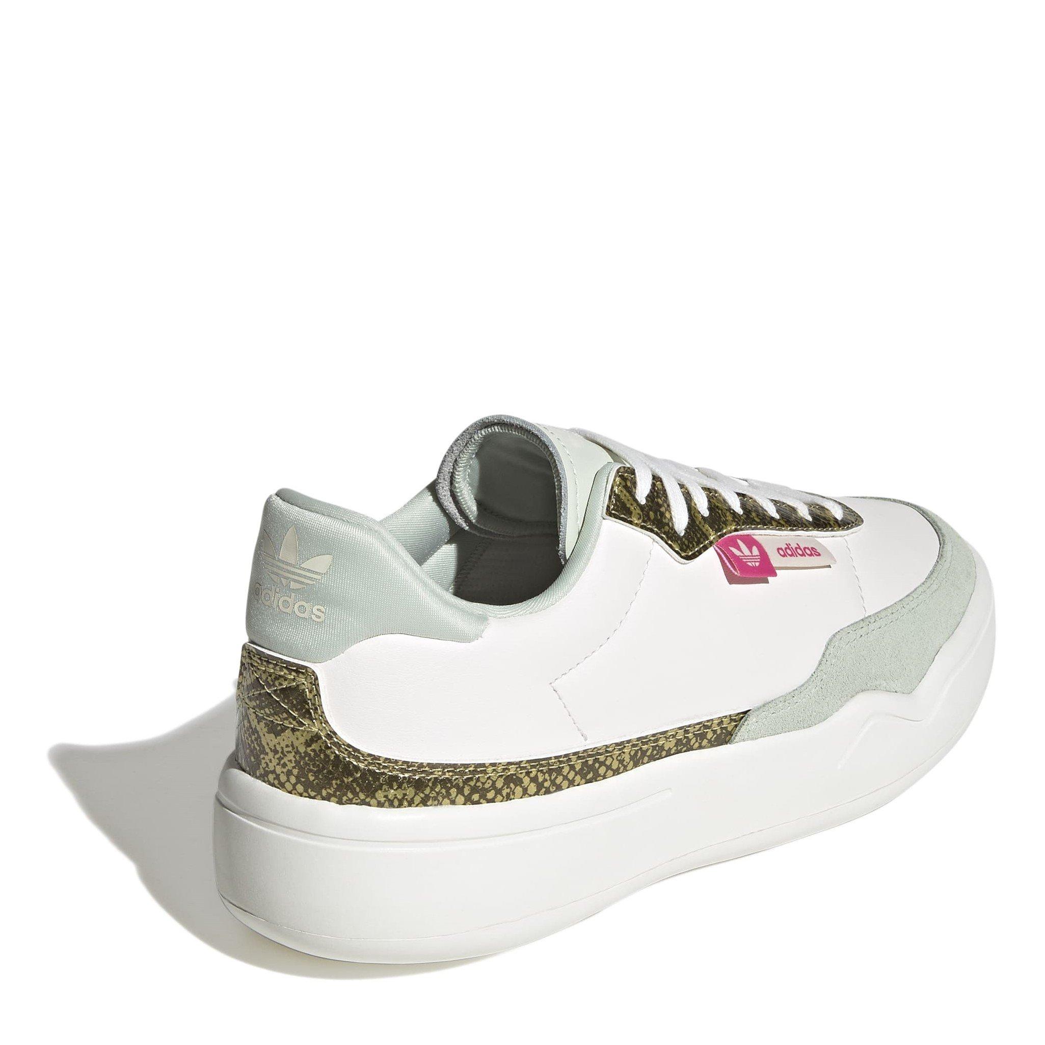 White - adidas Originals - Her Court Trainers - 4
