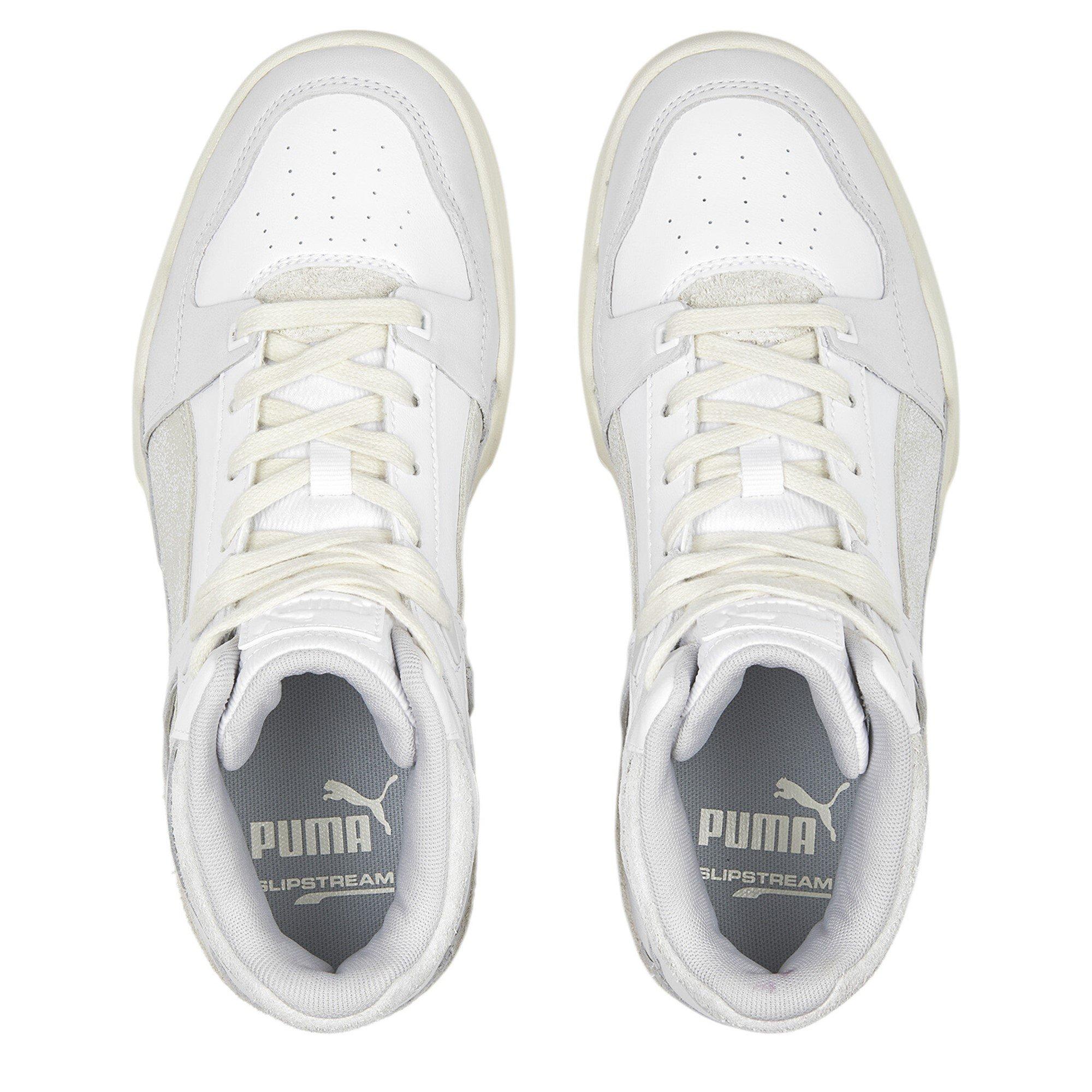 WhFrIvry FGry - Puma - Women's Slipstream Hi Thrifted Low-Top Trainers - 6
