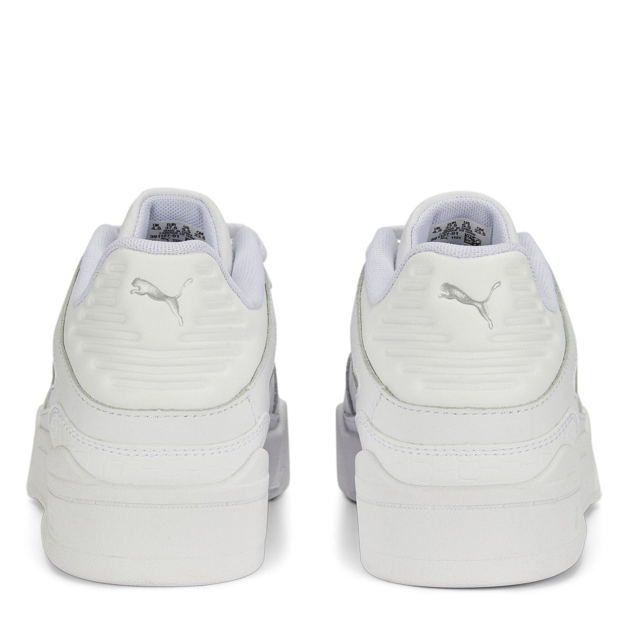 Blanco - Puma - Women's Slipstream Leather Casual Low-Top Trainers - 5