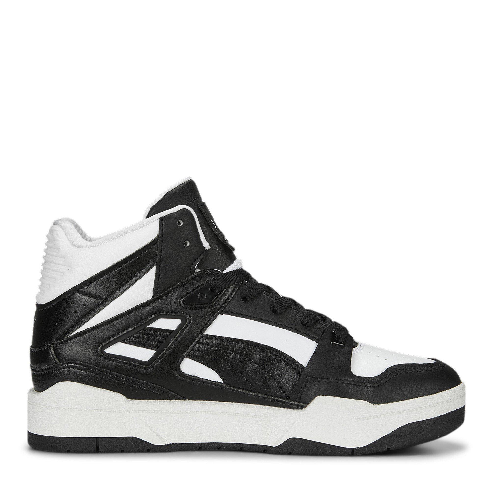  Blk WWh Wht - Puma - Slipstream Hi Runway Low-Top Trainers - 4