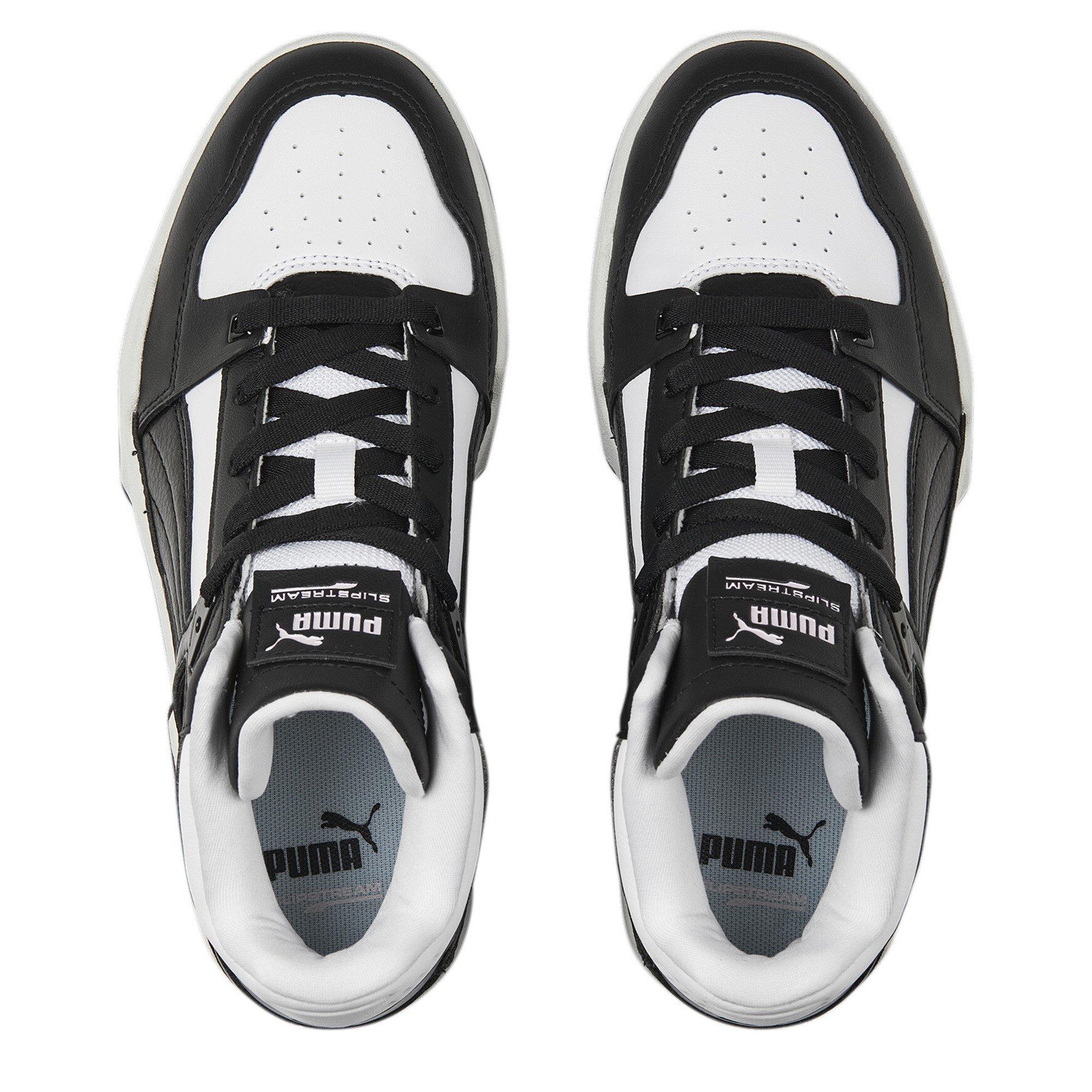  Blk WWh Wht - Puma - Slipstream Hi Runway Low-Top Trainers - 6
