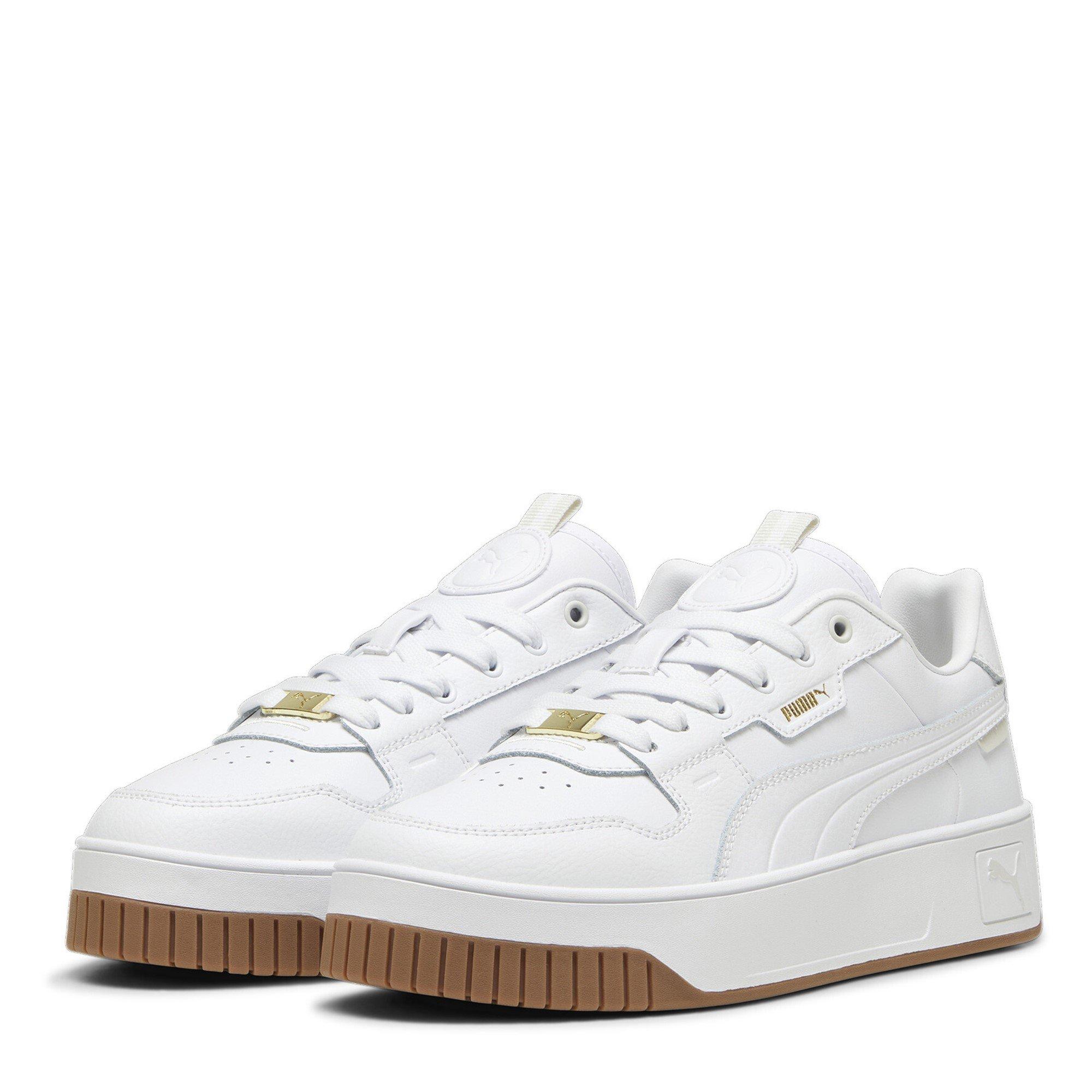 Weiß/Kaugummi - Puma - Women's Carina Street Lux Low-Top Trainers - 1