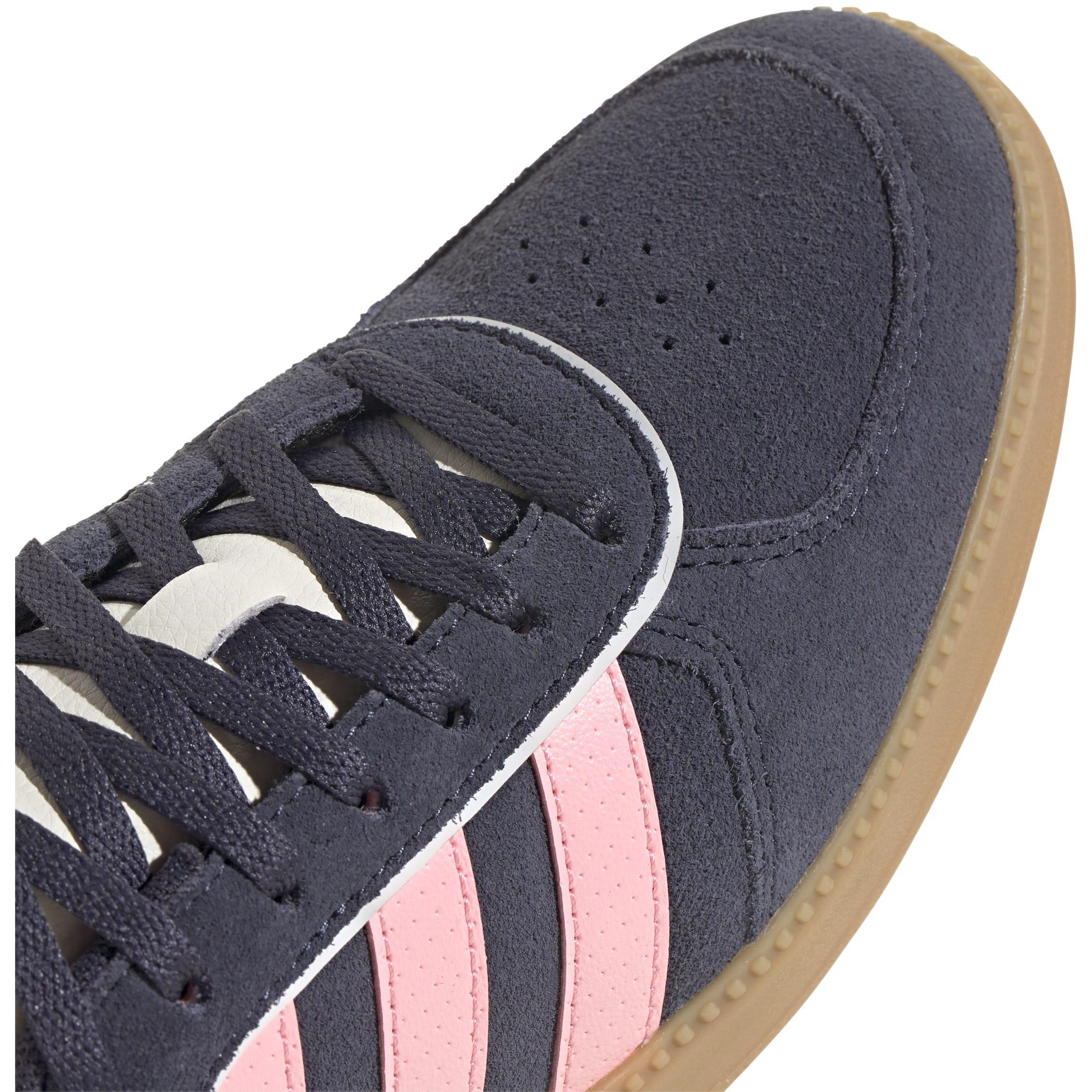 Marinho/Rosa/Goma - adidas - Breaknet Sleek Suede Womens Shoes - 7