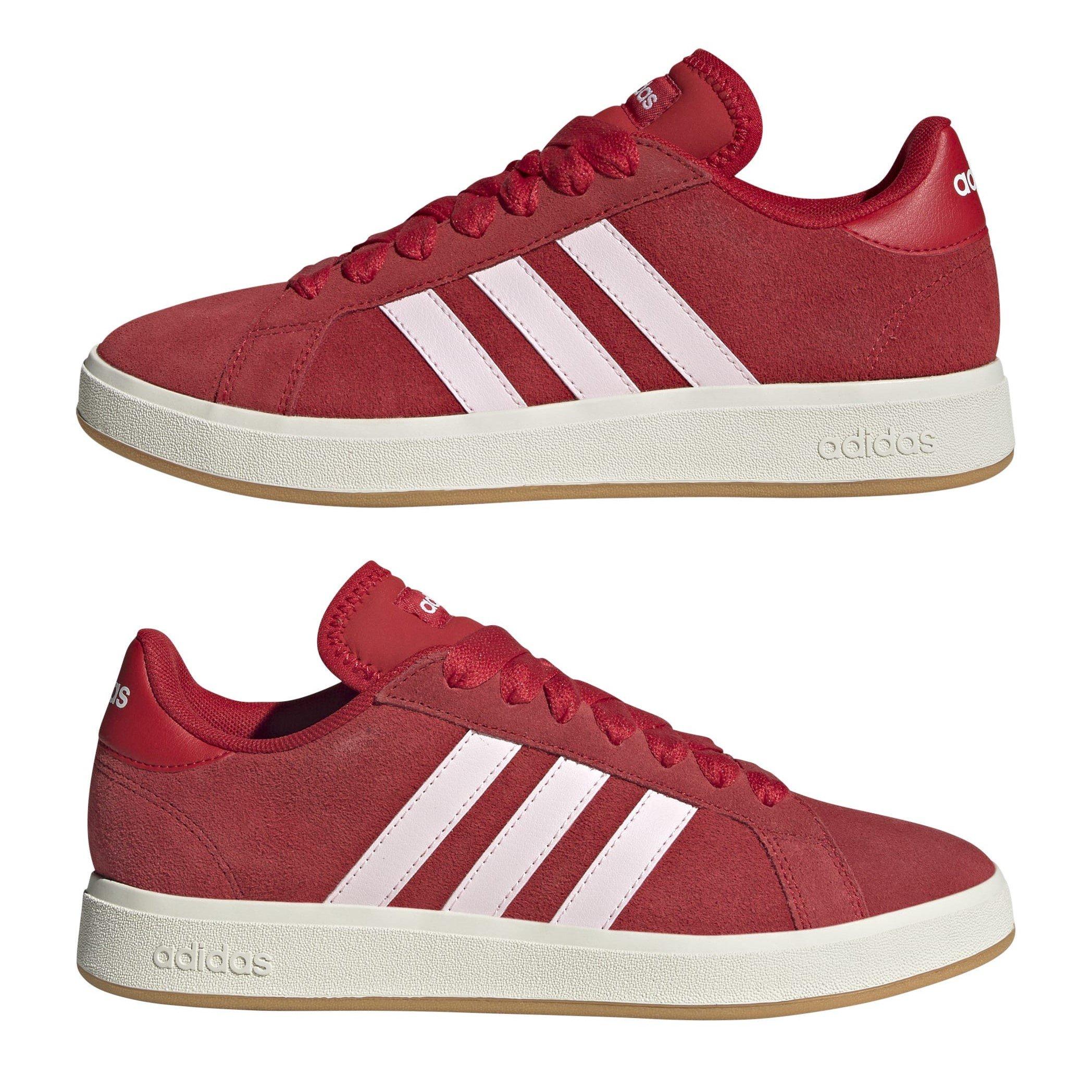 Scarlet/Pink - adidas - Grand Court Base 00s Womens Trainers - 9