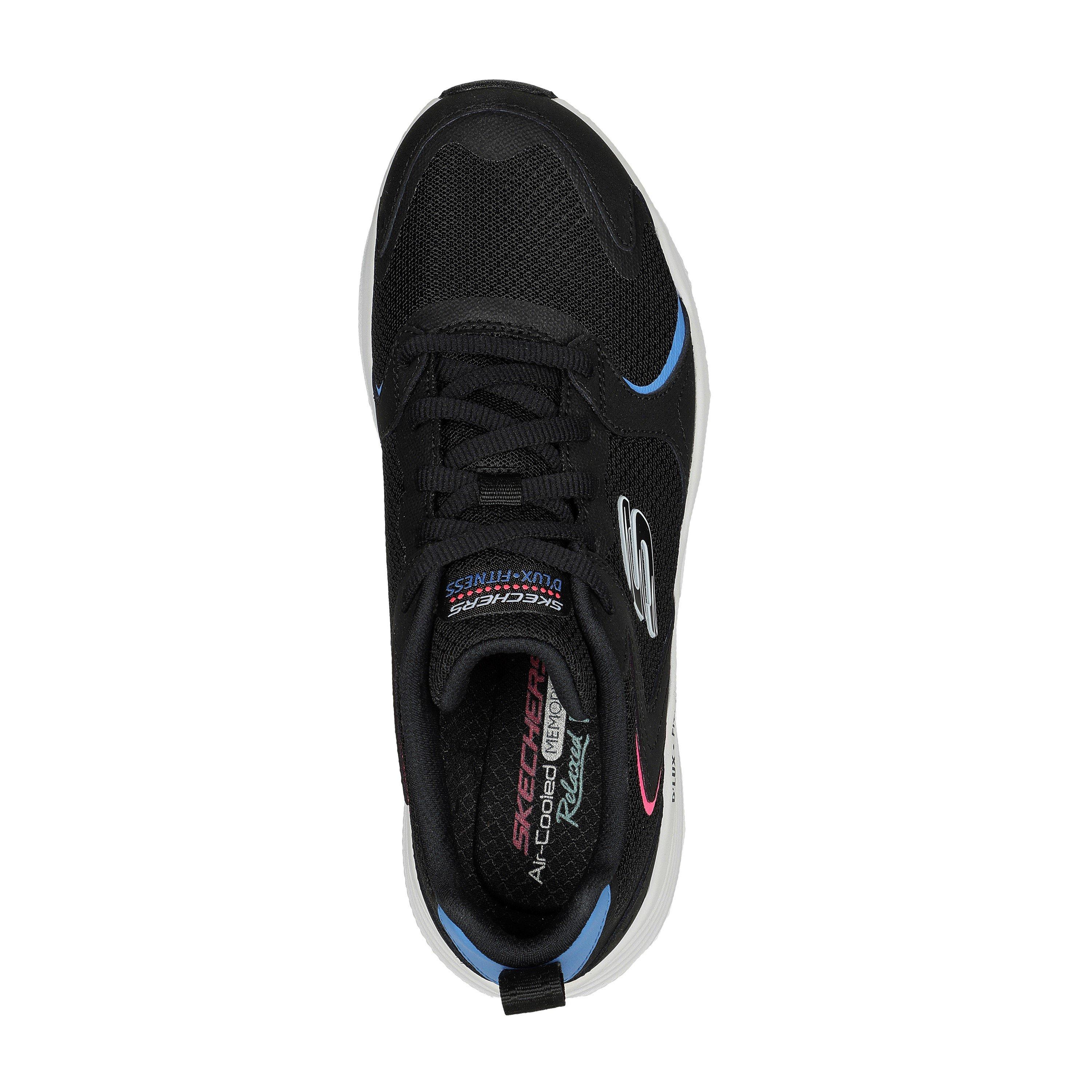 Black/Multi - Skechers - Women's D Lux Fitness Modest Flow Runner - 2