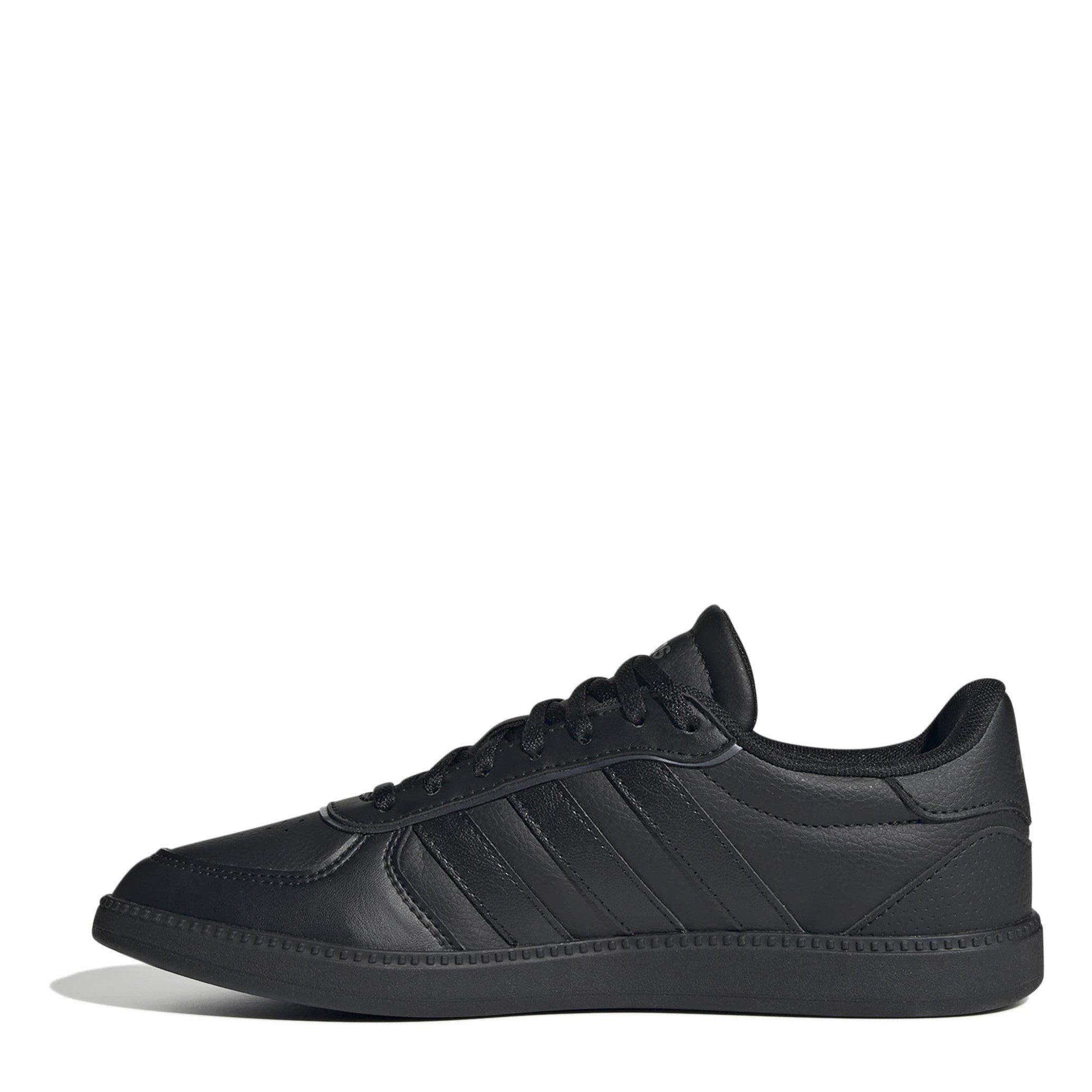 Triple Black - adidas - Breaknet Sleek Trainers Womens - 2