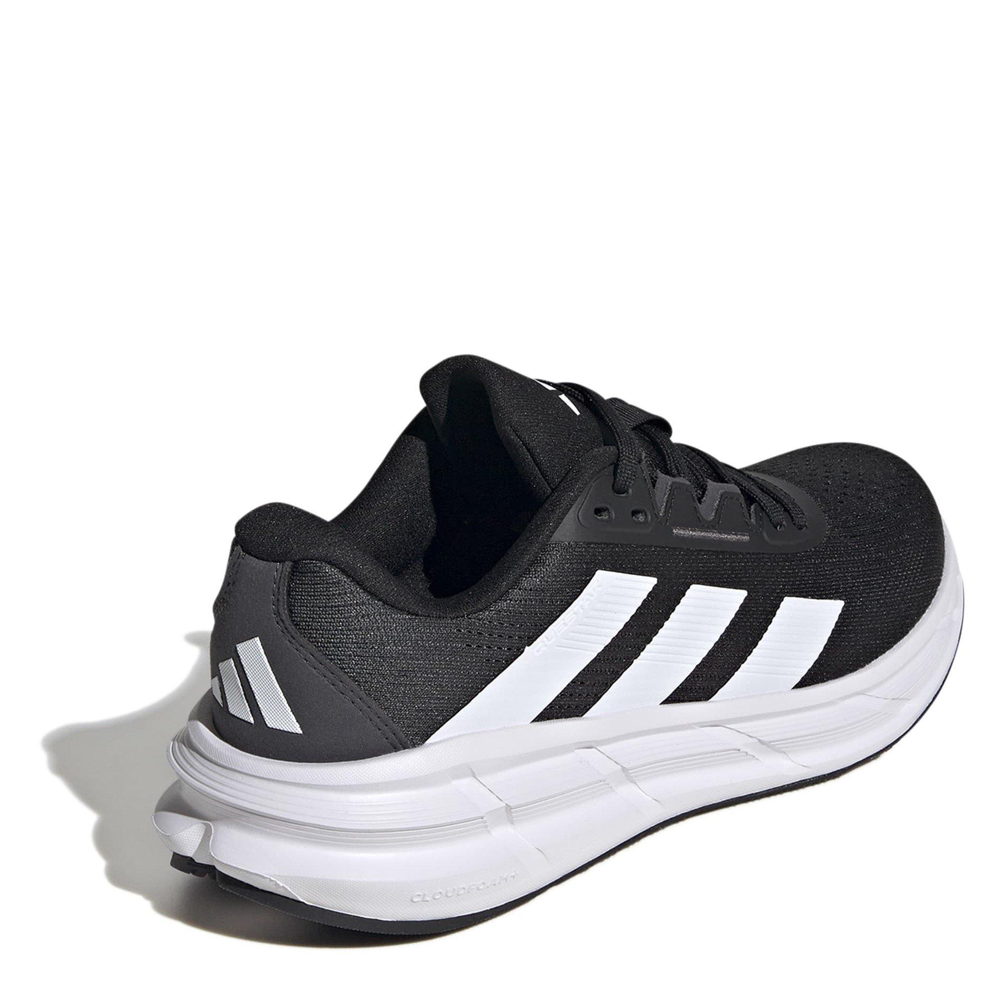 Black/White - adidas - Questar 3 Trainers Womens - 4