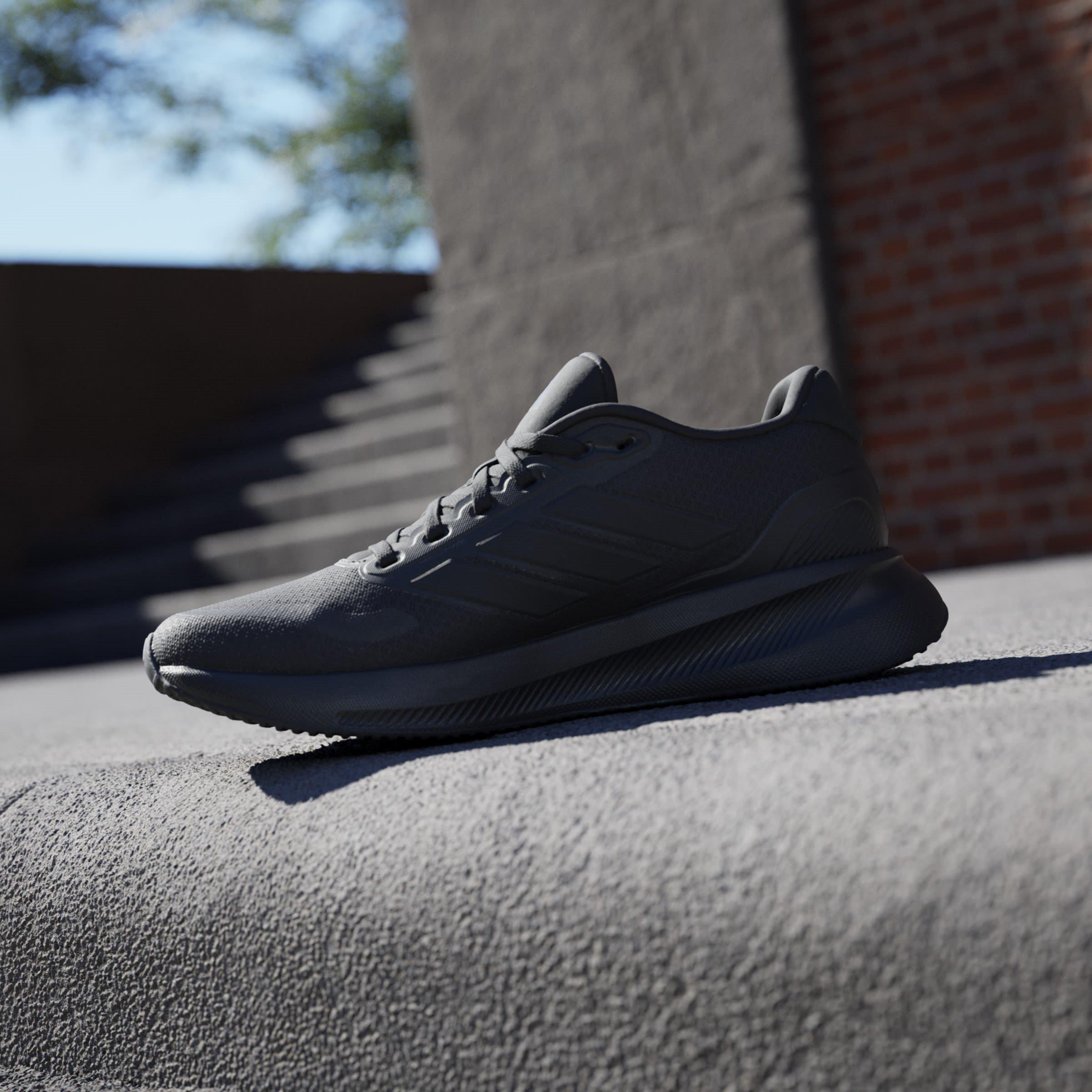 Triple Black - adidas - Runfalcon 5 Womens Running Shoes - 14