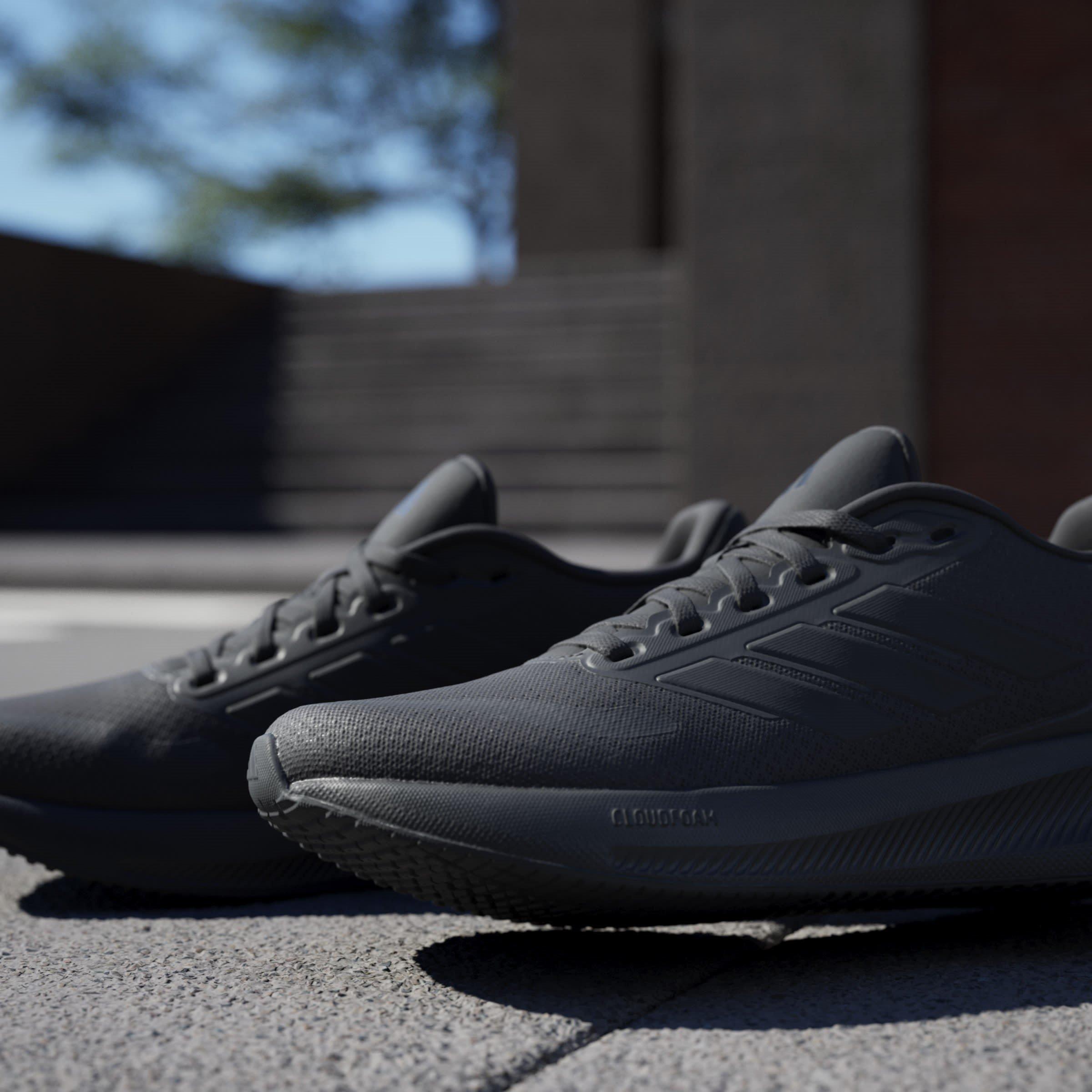 Triple Black - adidas - Runfalcon 5 Womens Running Shoes - 16