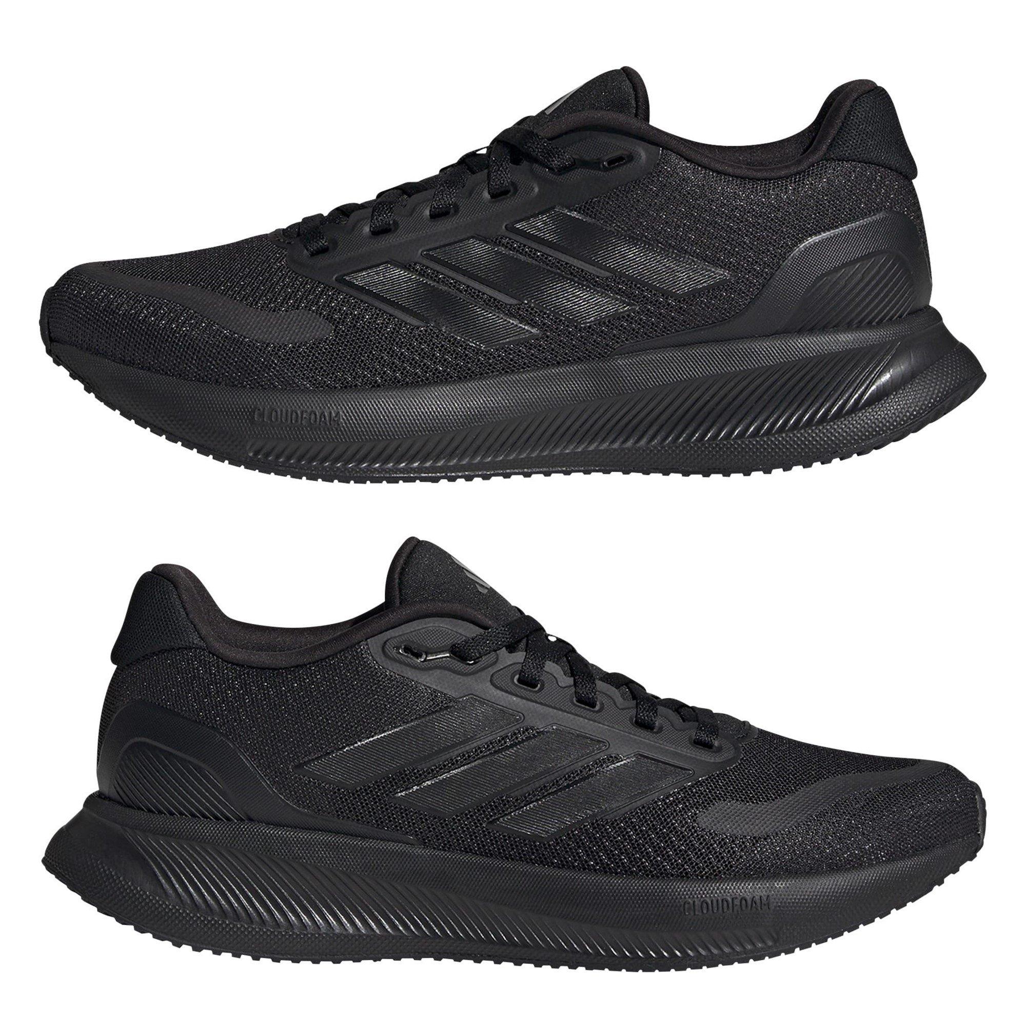 Triple Black - adidas - Runfalcon 5 Womens Running Shoes - 9