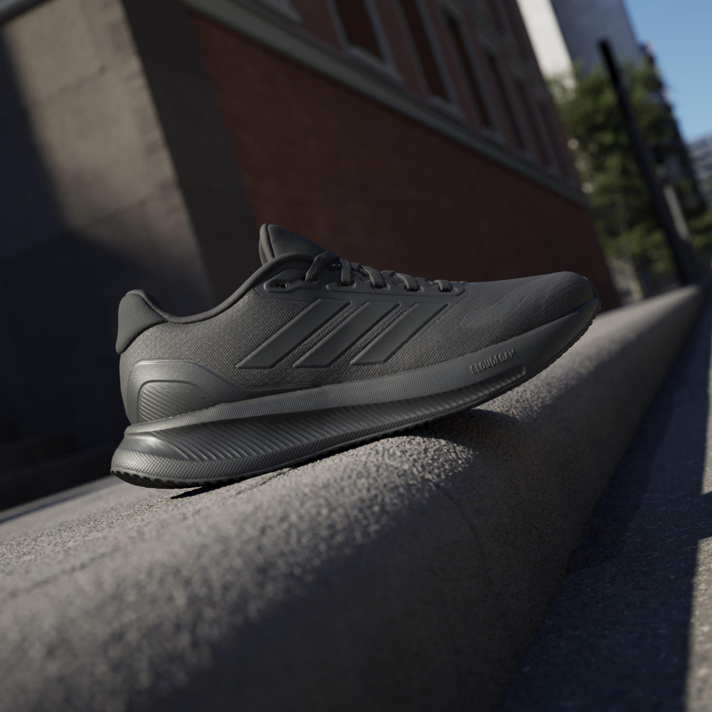 Triple Black - adidas - Runfalcon 5 Womens Running Shoes - 10