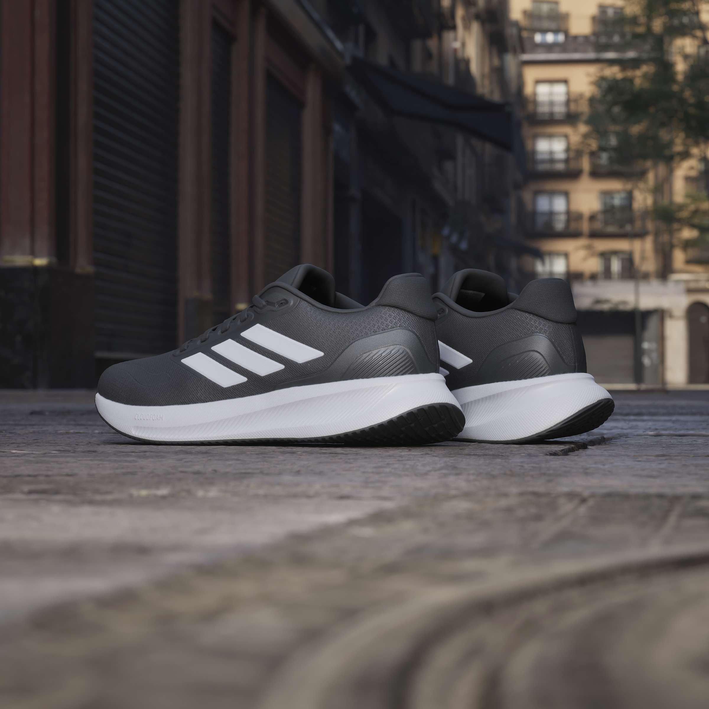 Schwarz/Weiß - adidas - Runfalcon 5 Womens Running Shoes - 13