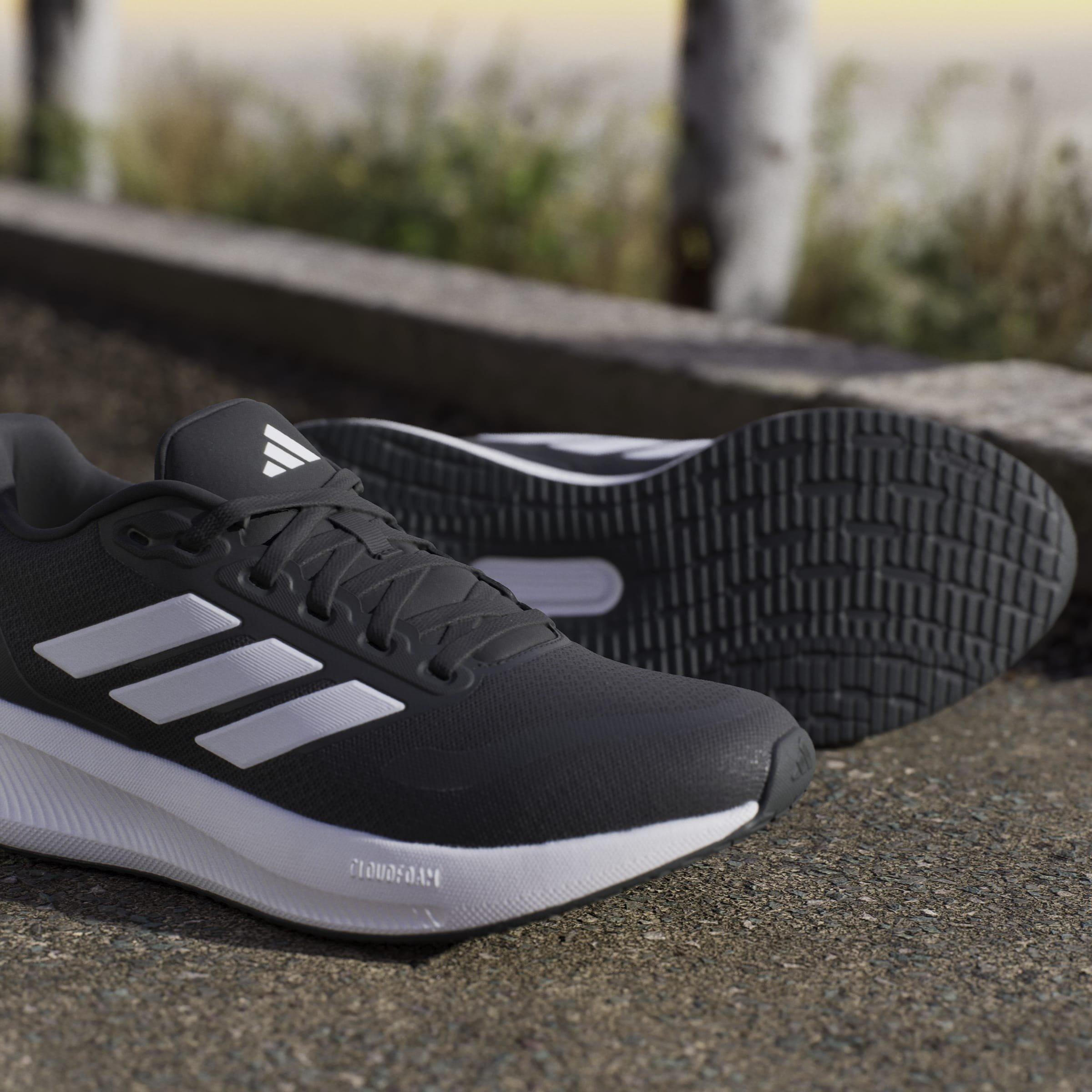 Schwarz/Weiß - adidas - Runfalcon 5 Womens Running Shoes - 16