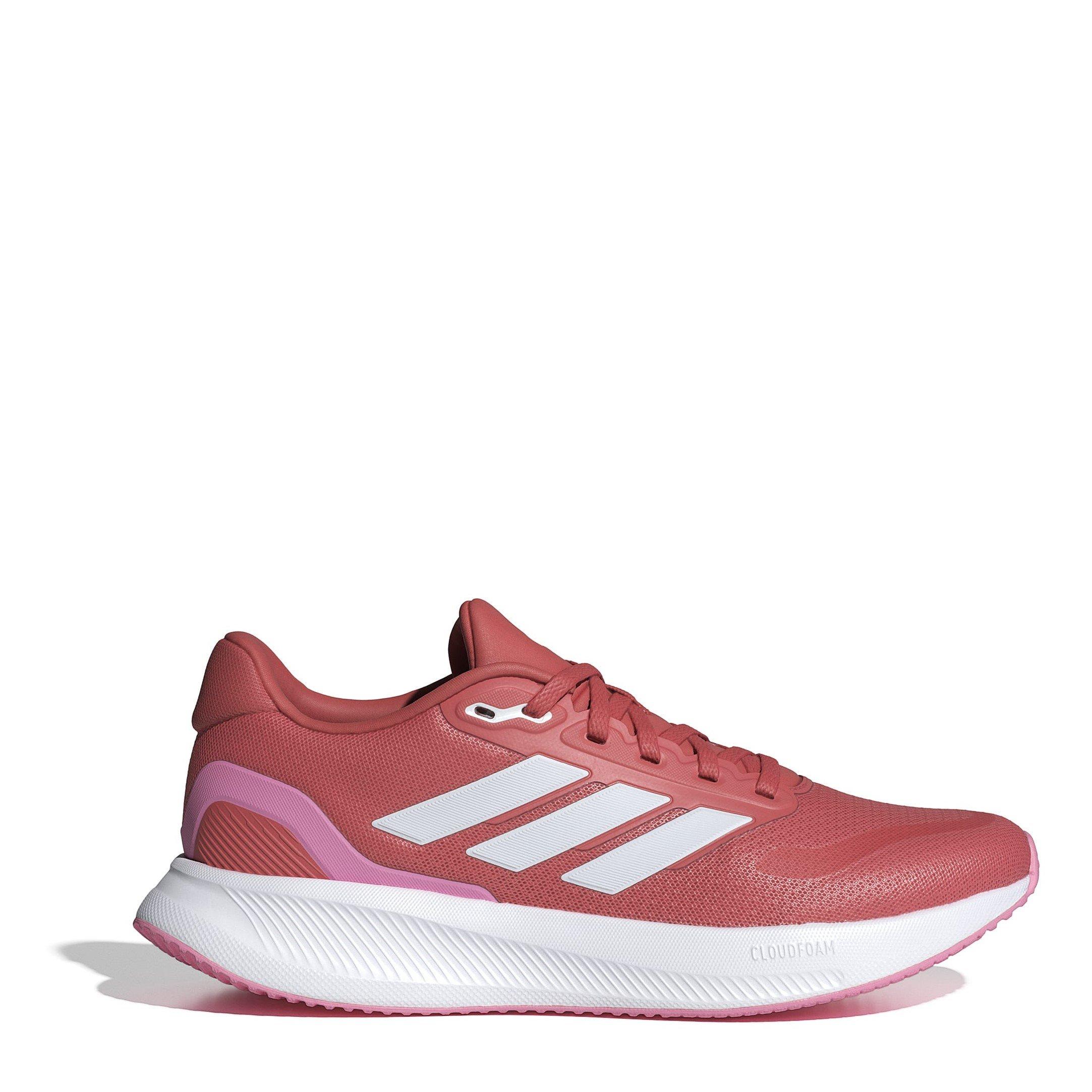 Adidas Women's Runfalcon 5 Running Shoes - Scrlt/Wht/Bls - 9 (43.3)