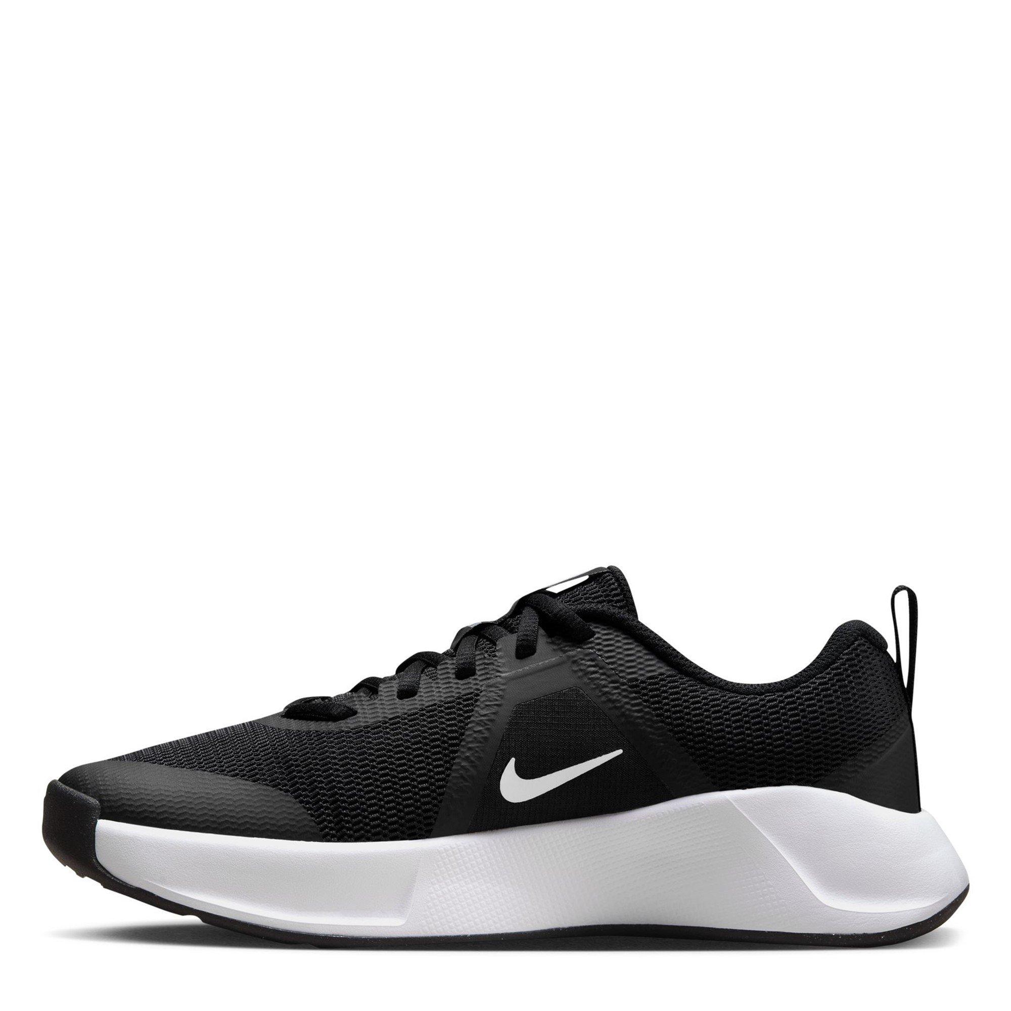 Black/White - Nike - MC Trainer 3 Womens Workout Shoes - 2