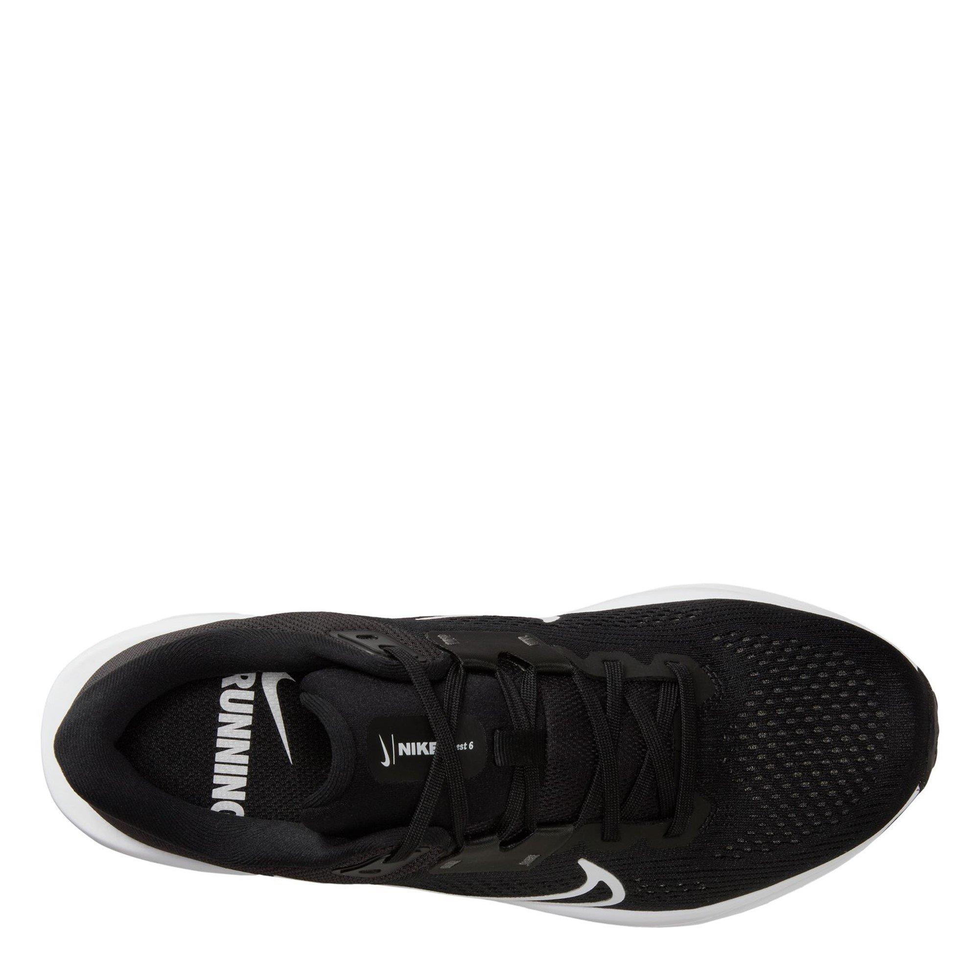 Schwarz/Weiß - Nike - Quest 6 Womens Road Running Shoes - 9