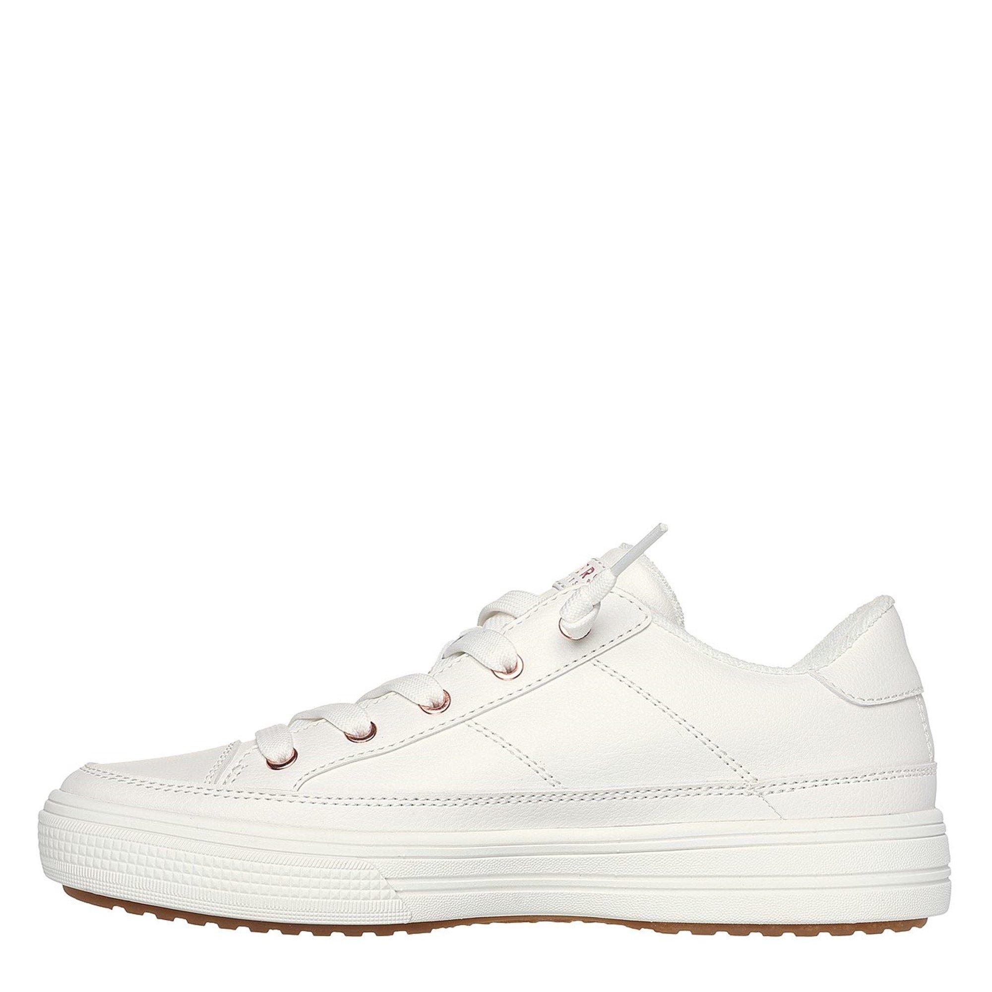 Wit/Rose Goud - Skechers - Arch Fit Arcade Low-Top Trainers - 2