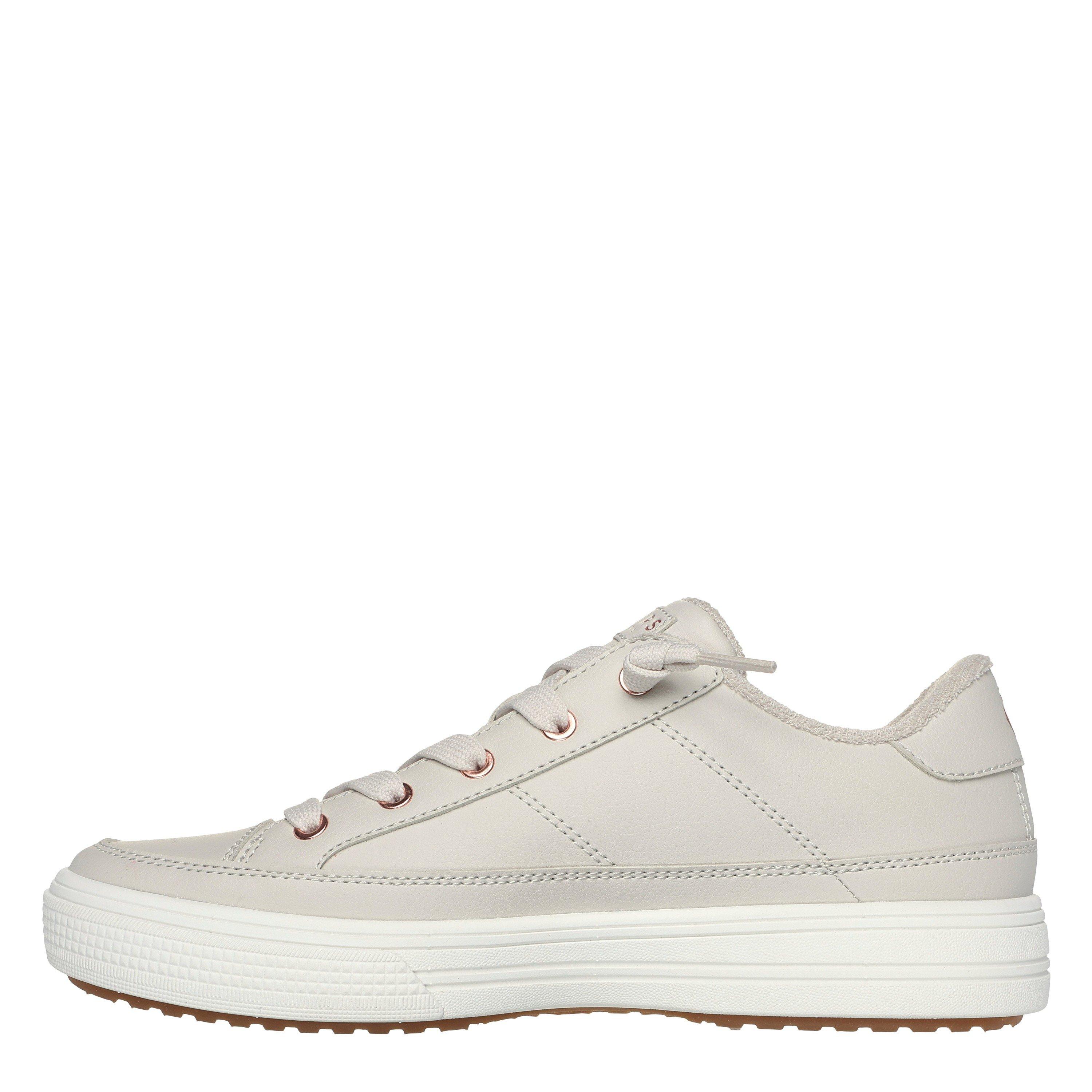 Off White - Skechers - Womens Arch Fit Arcade Low-Top Trainers - 2
