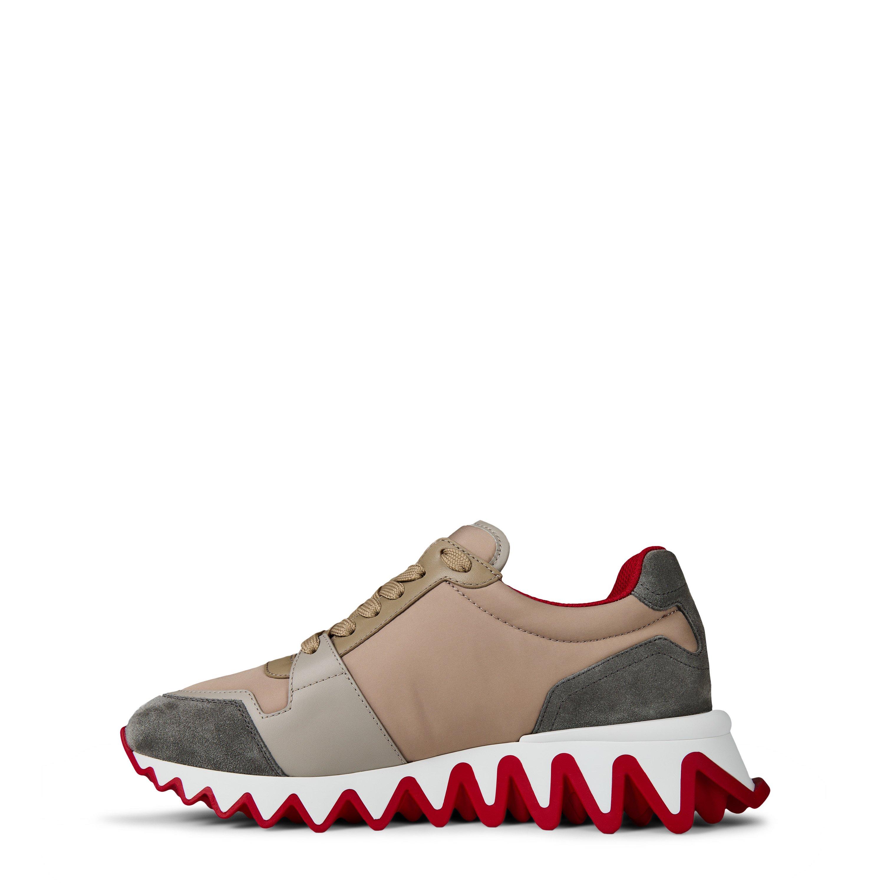 Saharienne - Christian Louboutin - Women's Nastroshark Leather Trainers - 2