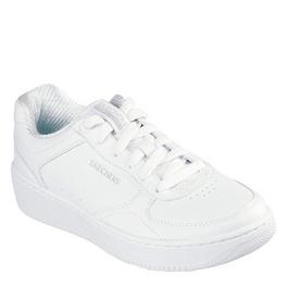 Skechers Skechers Duraleather Overlay Lace-Up W Air-C Low-Top Trainers Womens