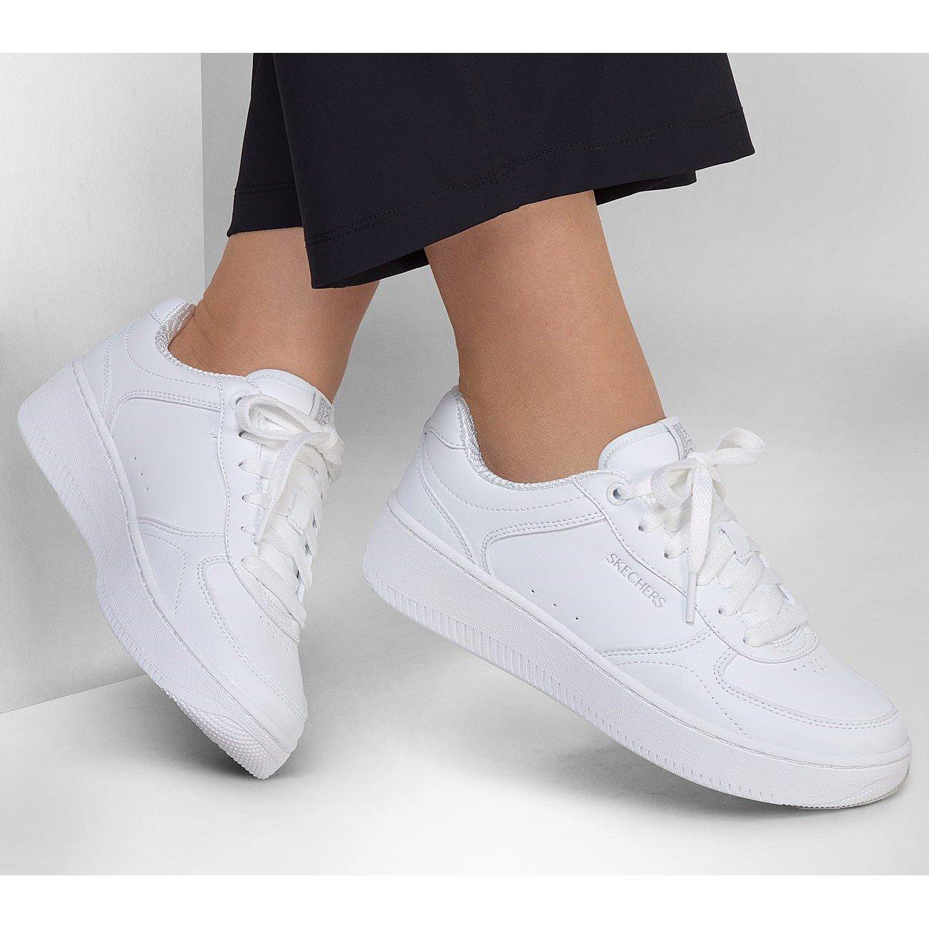 Triple White - Skechers - Court Low-Top Trainers - 6