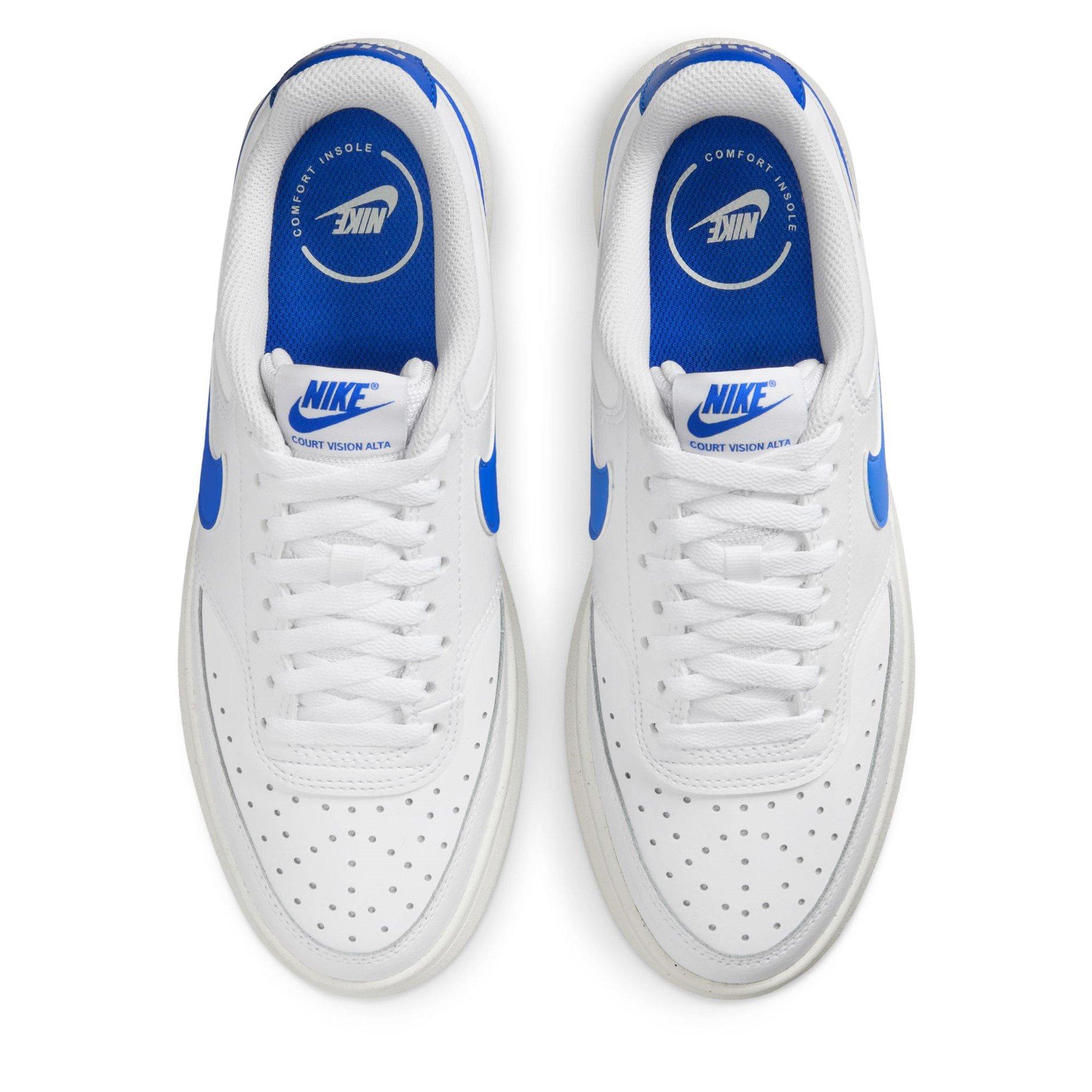 Hvid/Royal - Nike - Court Vision Alta Women'S Shoes Low-Top Trainers Womens - 5