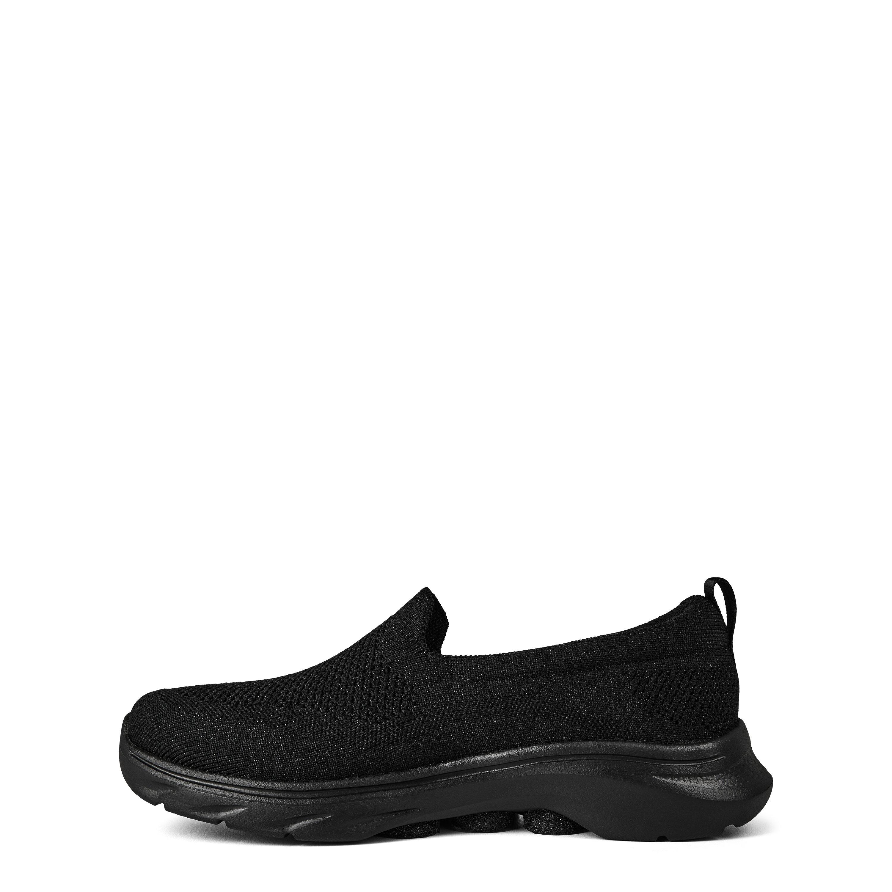 Triple Noir - Skechers - Comfort Collar Knitted Slip On Runners - 2