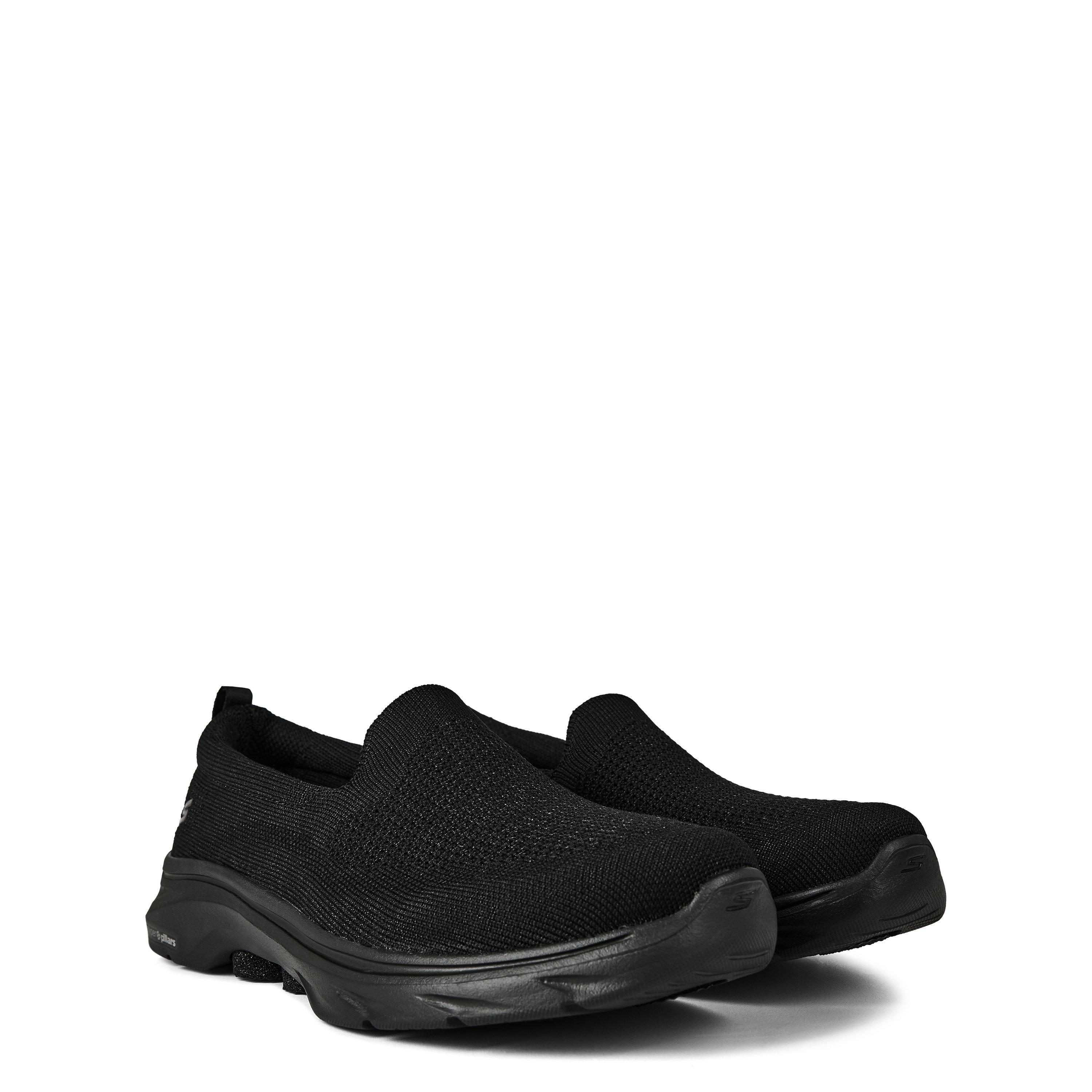 Triple Noir - Skechers - Comfort Collar Knitted Slip On Runners - 3