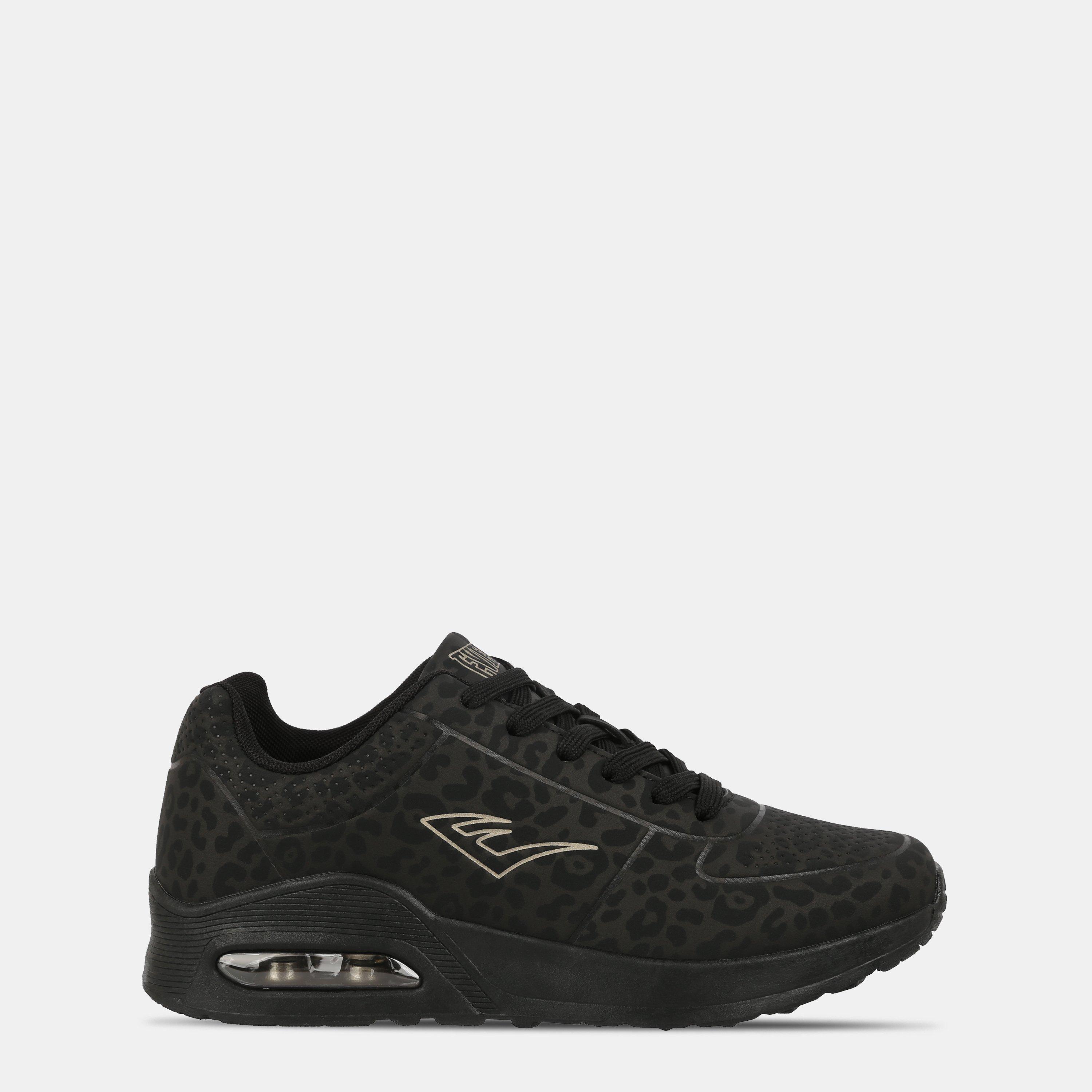 Everlast Women's Kaiso Trainers - Black Leopard - 4 (37)