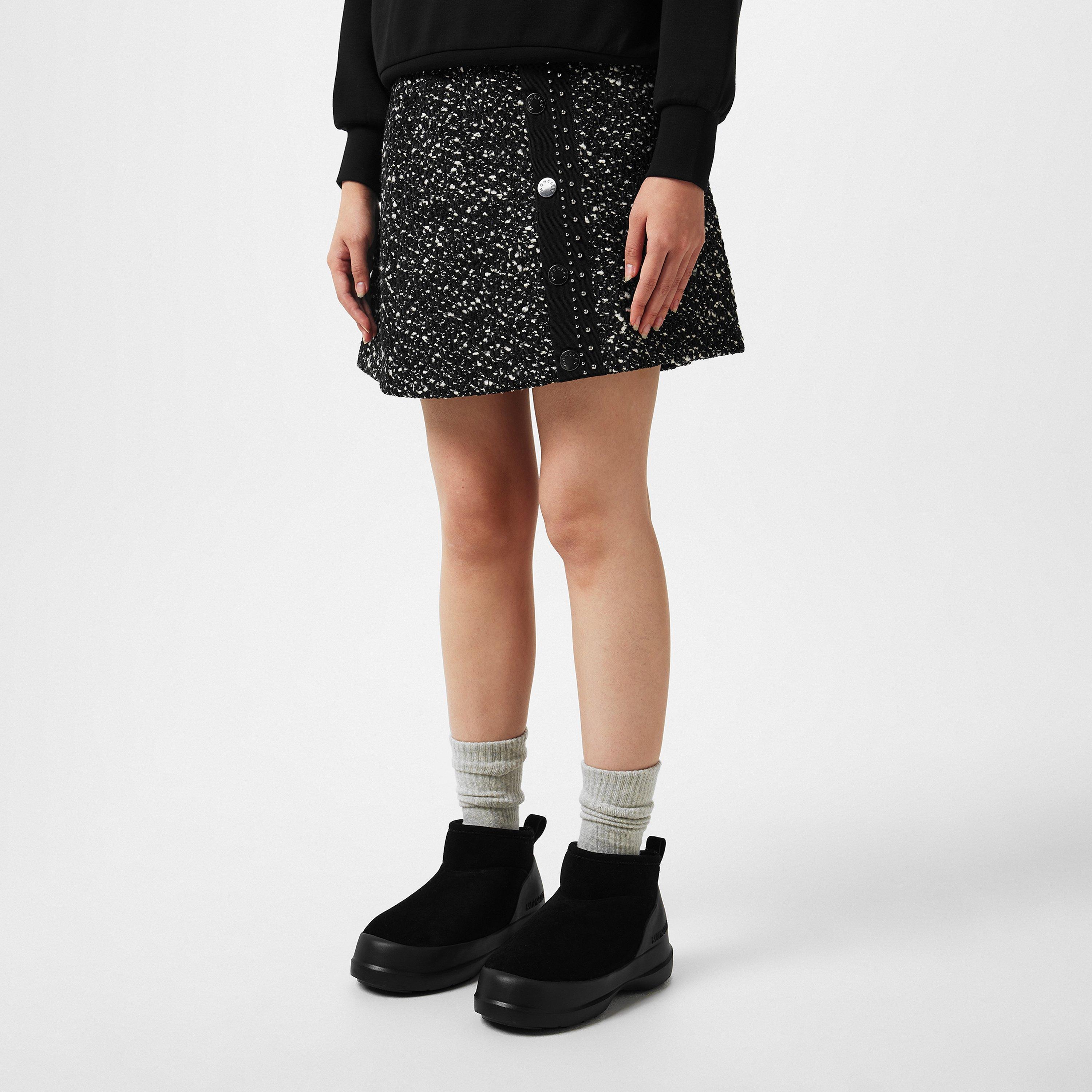 Black - Moon Boot - Luna Low-Suede Boots - 2