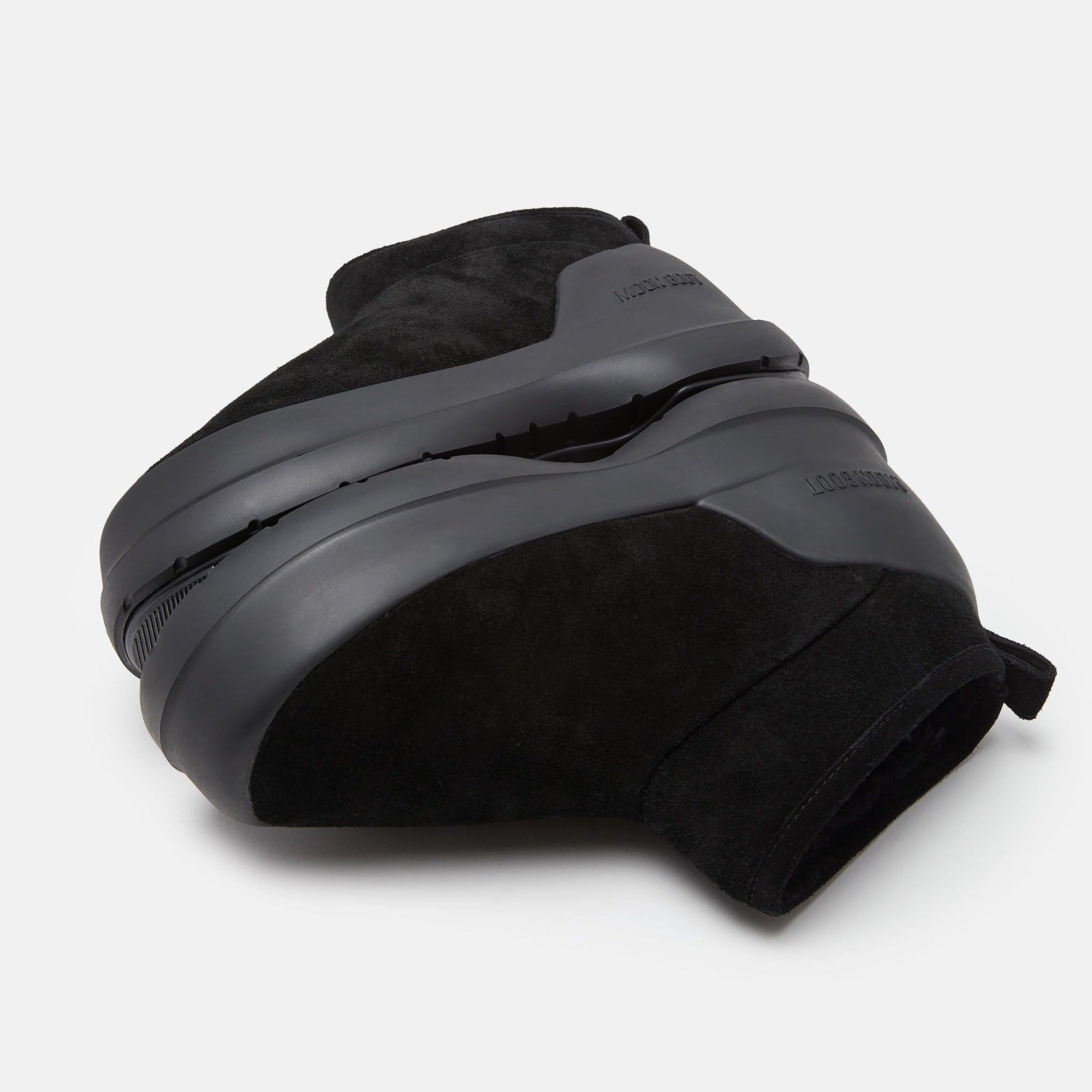 Black - Moon Boot - Luna Low-Suede Boots - 4