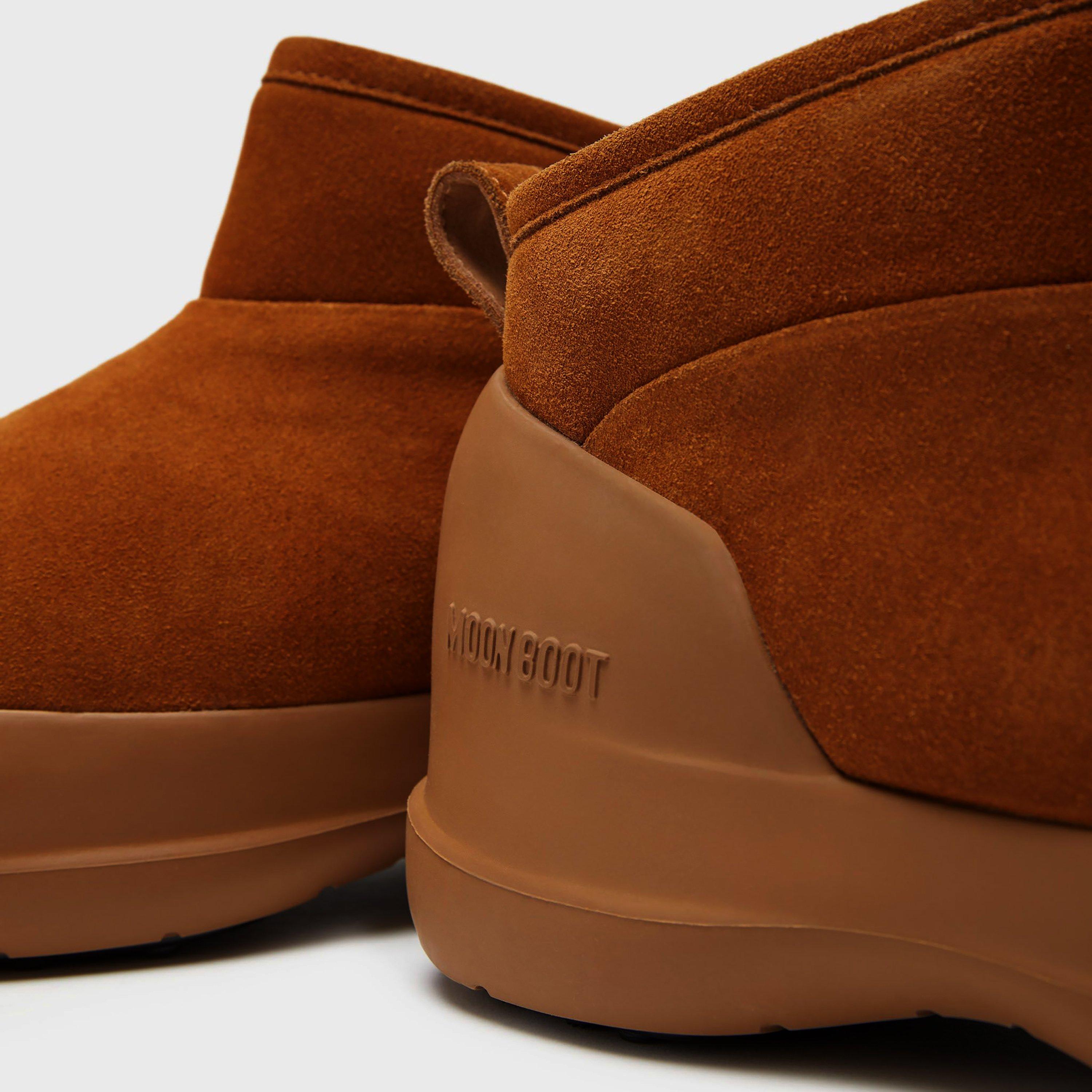 Cognac - Moon Boot - Luna Low-Suede Boots - 5