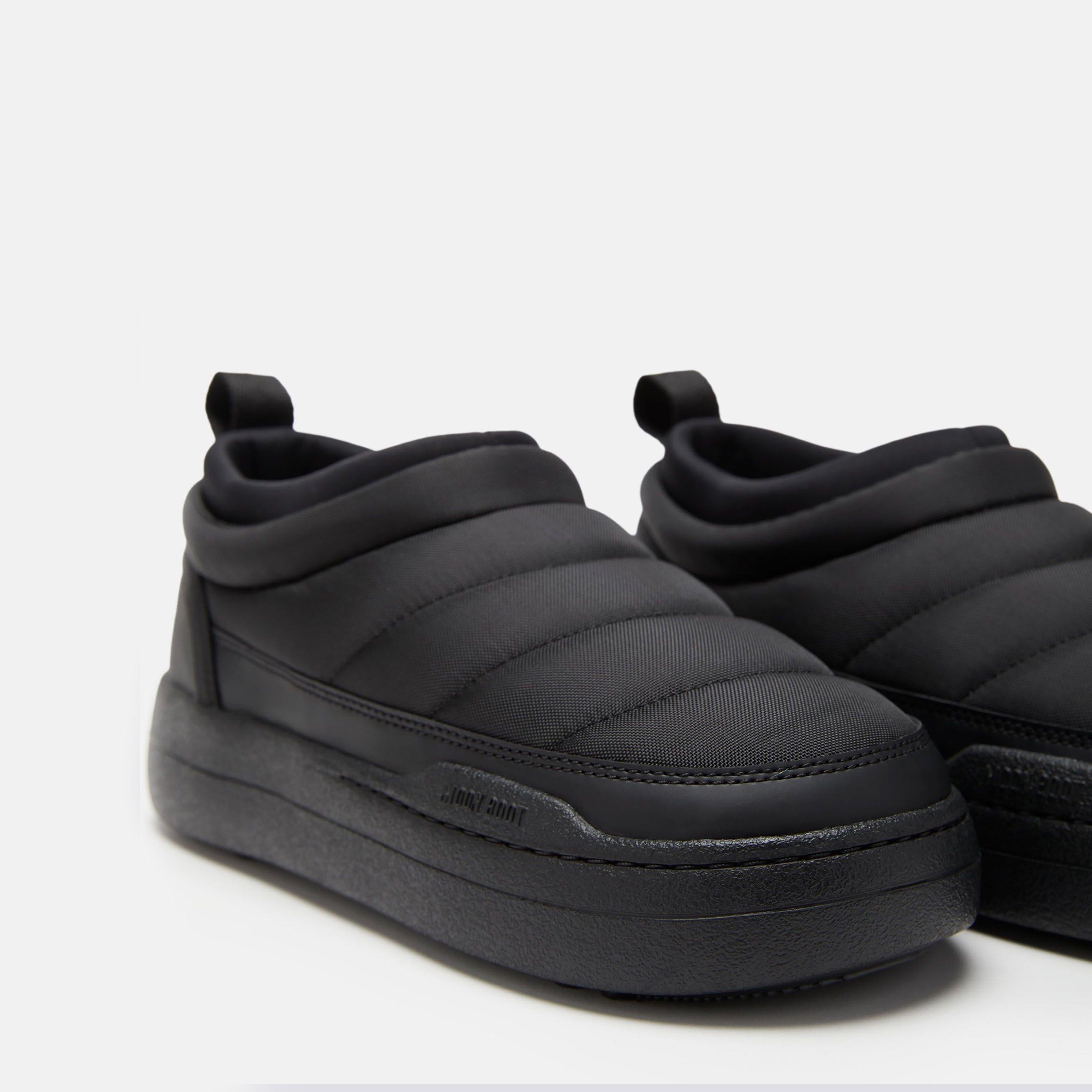 Black - Moon Boot - Soft Nylon Sneakers - 4