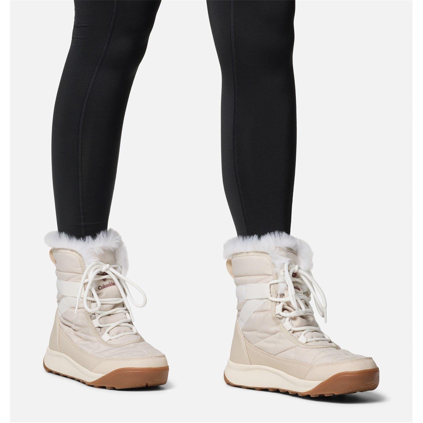 Dark Stone - Columbia - Minx Shorty Waterproof Snowboot Womens - 5