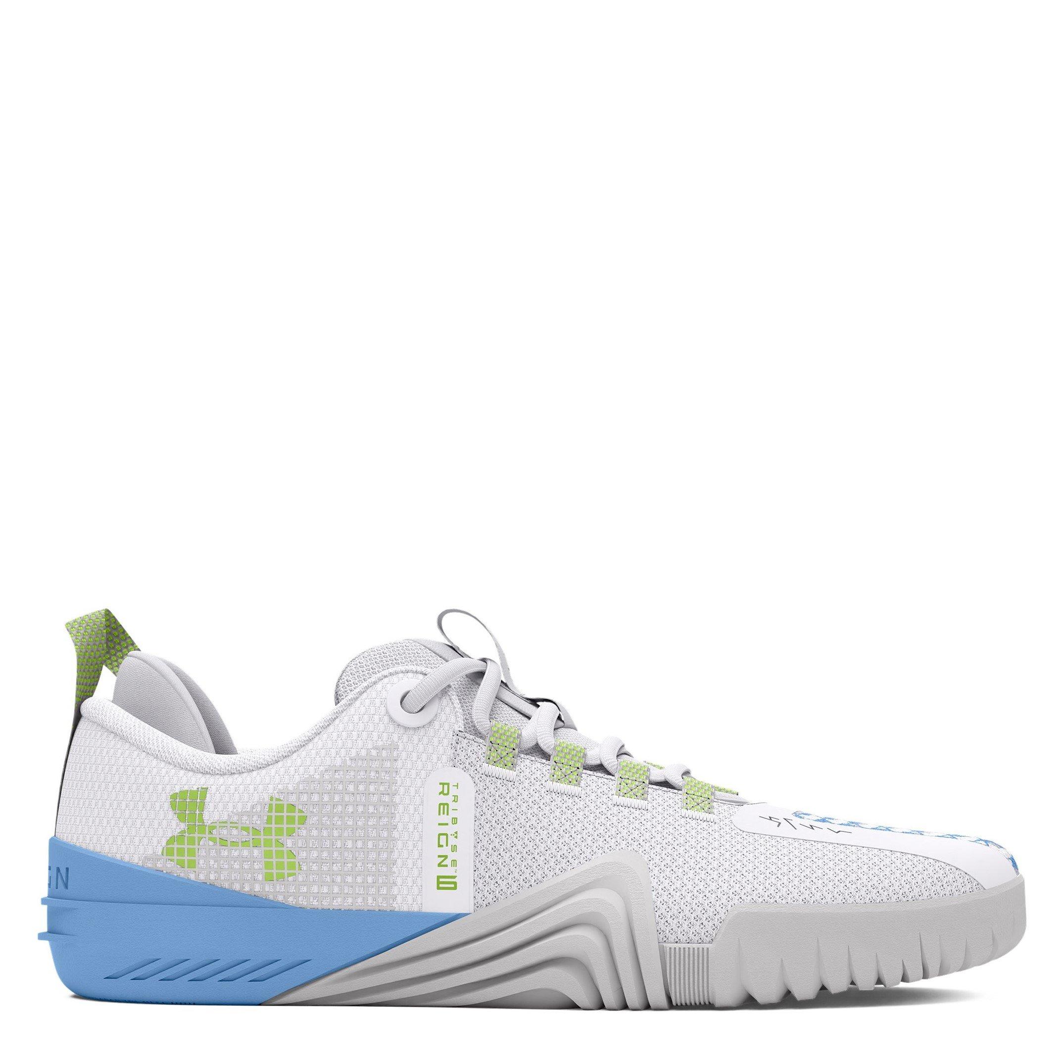 WHITE / HORIZON - Under Armour - Women's TriBase Reign Training Shoes - 1