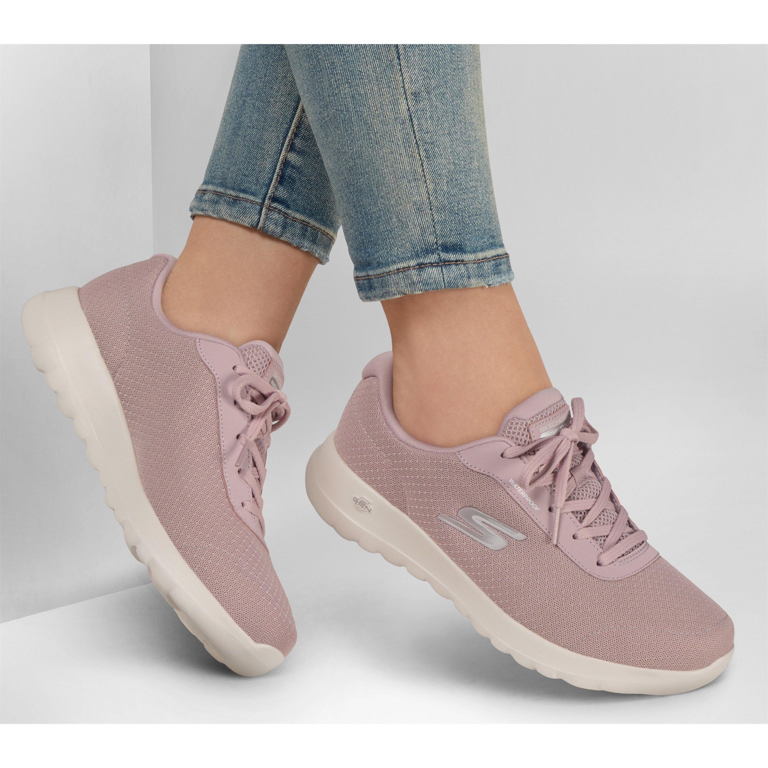 MAUVE - Skechers - GOwalk Joy Womens Shoes - 3