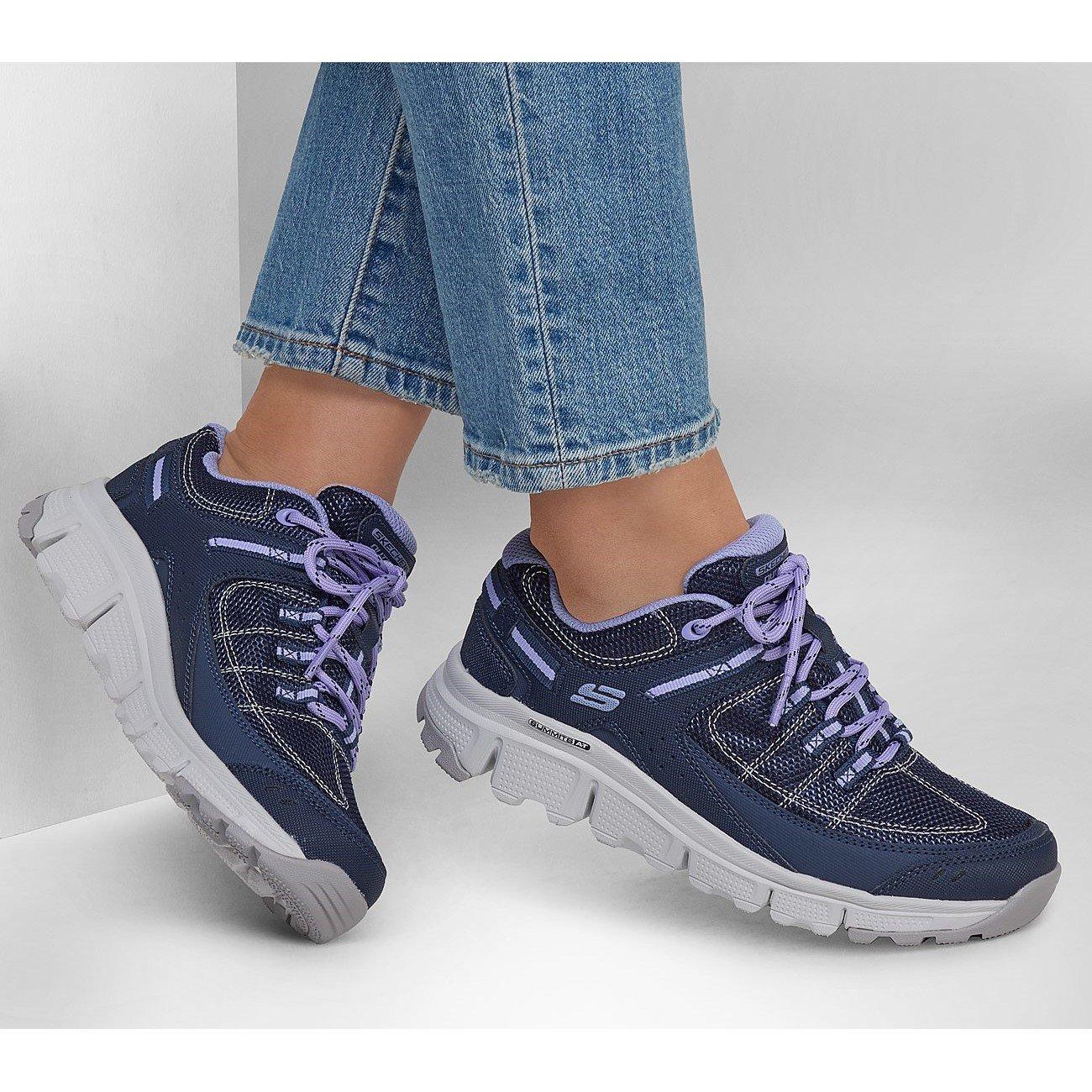 NAVY/PURPLE - Skechers - Summits AT Womens Shoes - 6