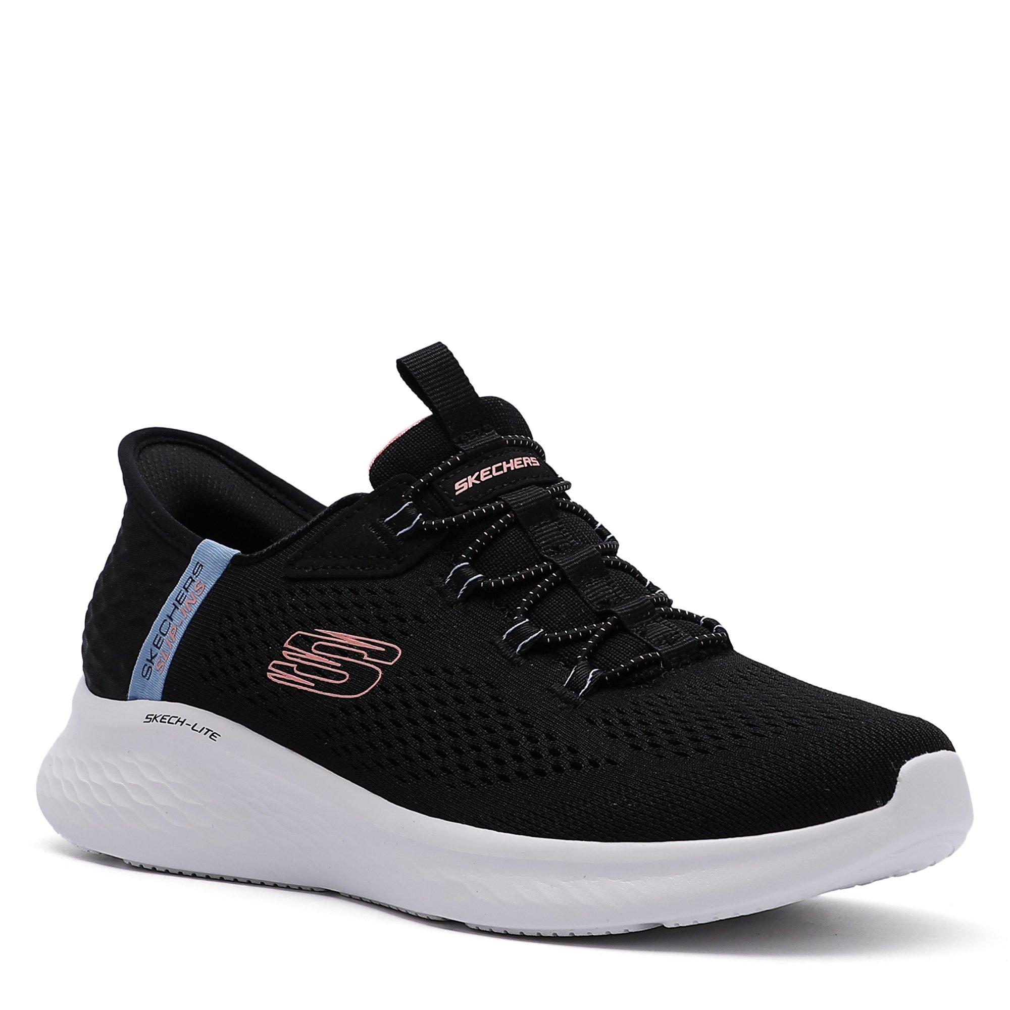 BLACK MULTI - Skechers - Lite Pro Runners Womens - 5