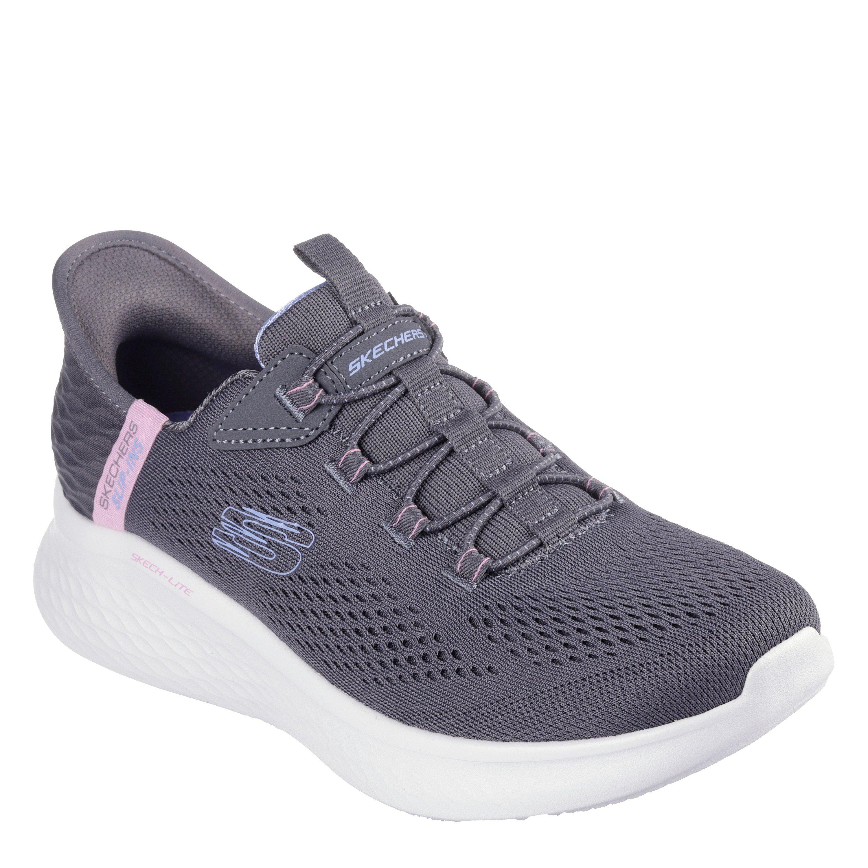 CHARCOAL MULTI - Skechers - Lite Pro Runners Womens - 3