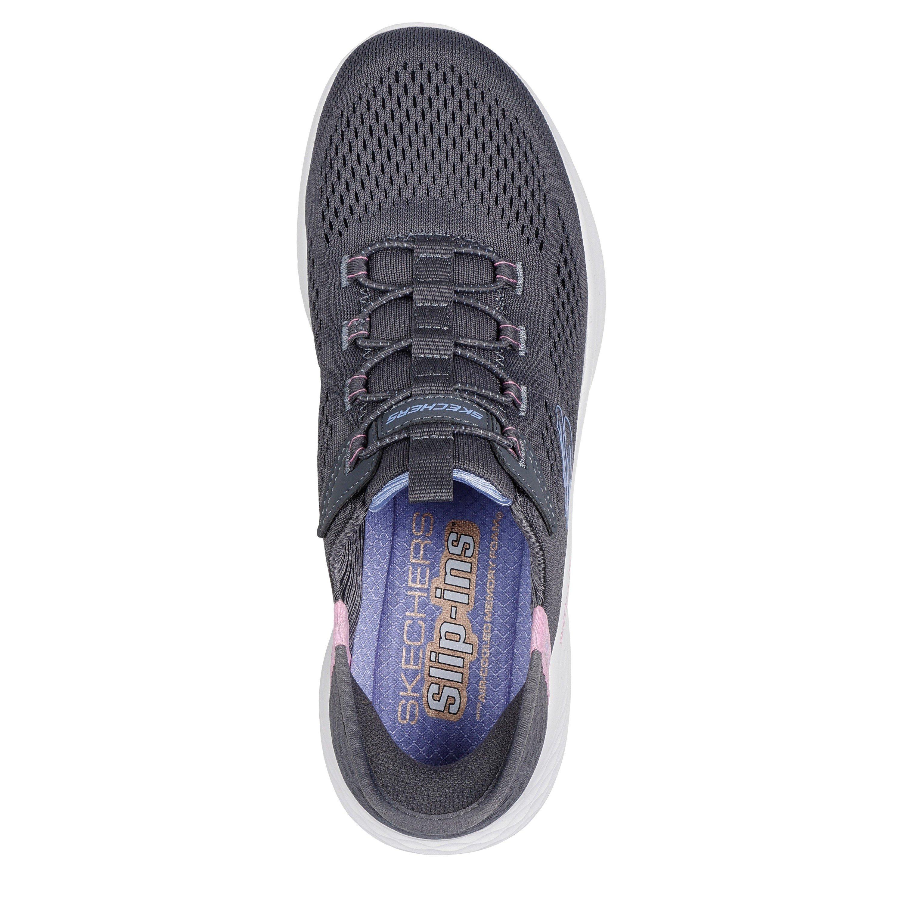 CHARCOAL MULTI - Skechers - Lite Pro Runners Womens - 4