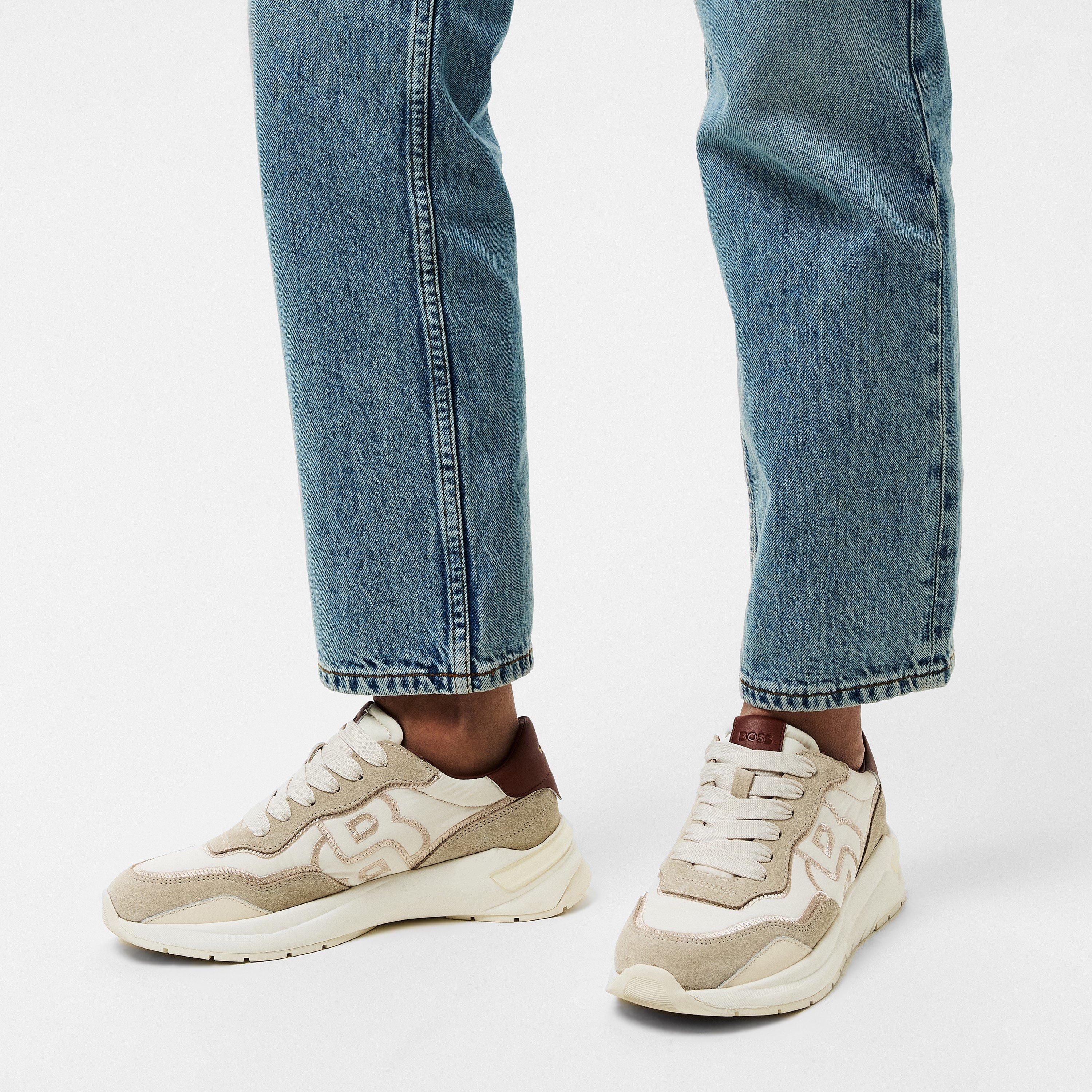 Open White - Boss - Women's Skylar Chunky Trainers - 2