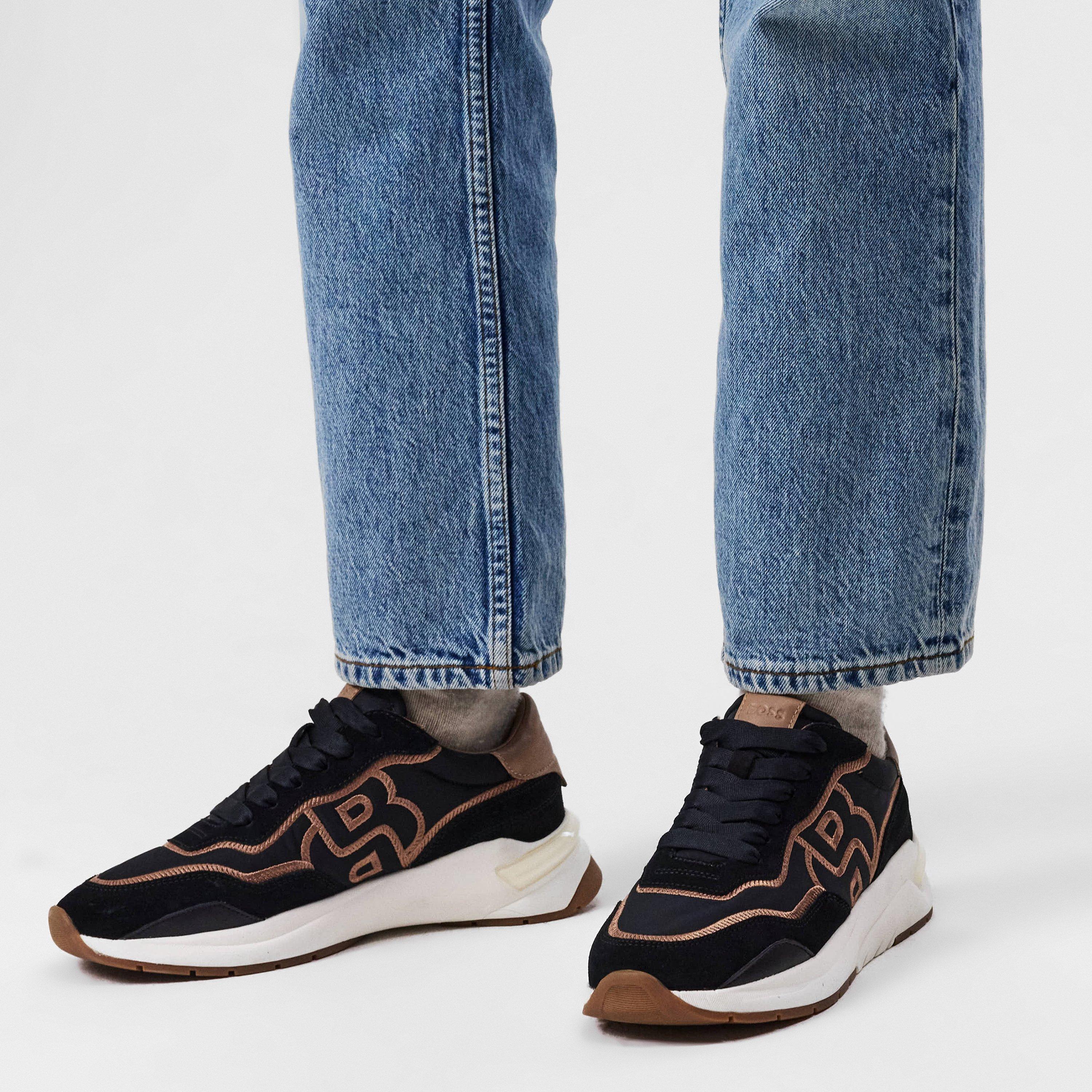 Black - Boss - Women's Skylar Chunky Trainers - 2