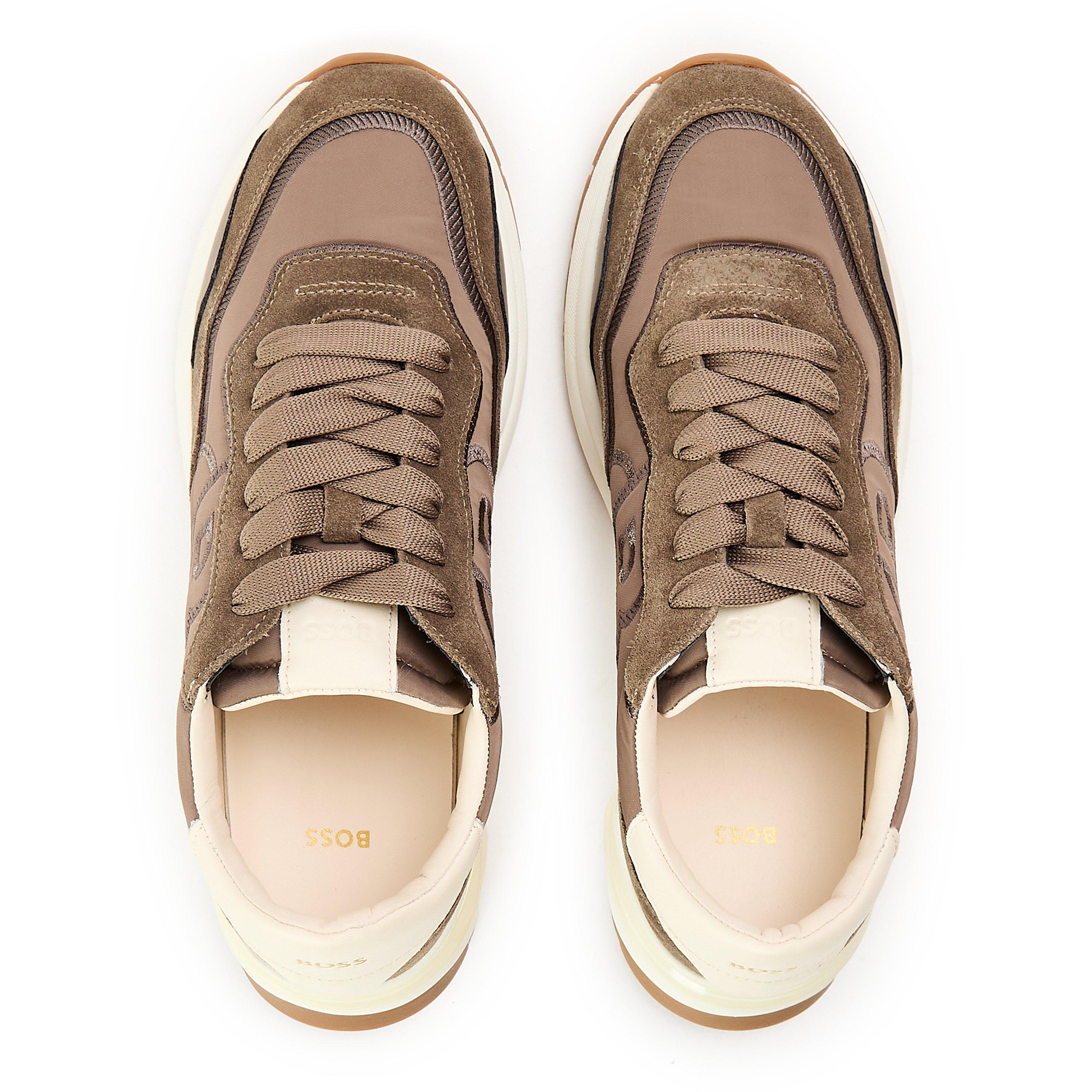 Medium Brown - Boss - Women's Skylar Chunky Trainers - 4