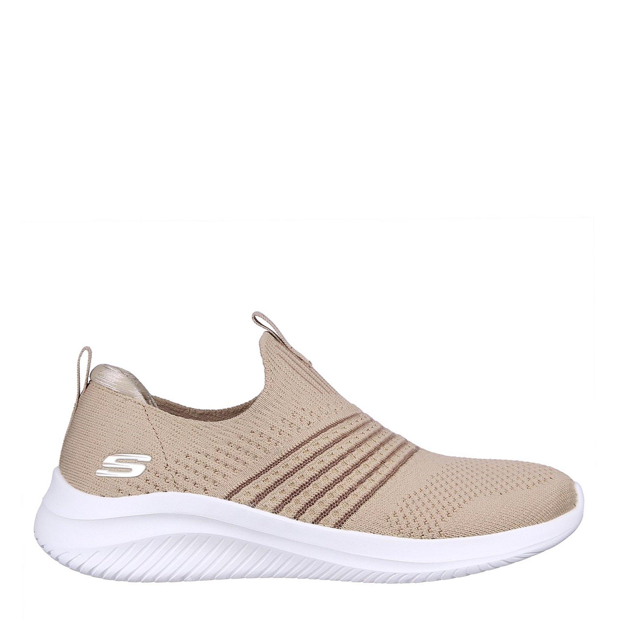 Taupe Knt/Trm - Skechers - Runner - 3