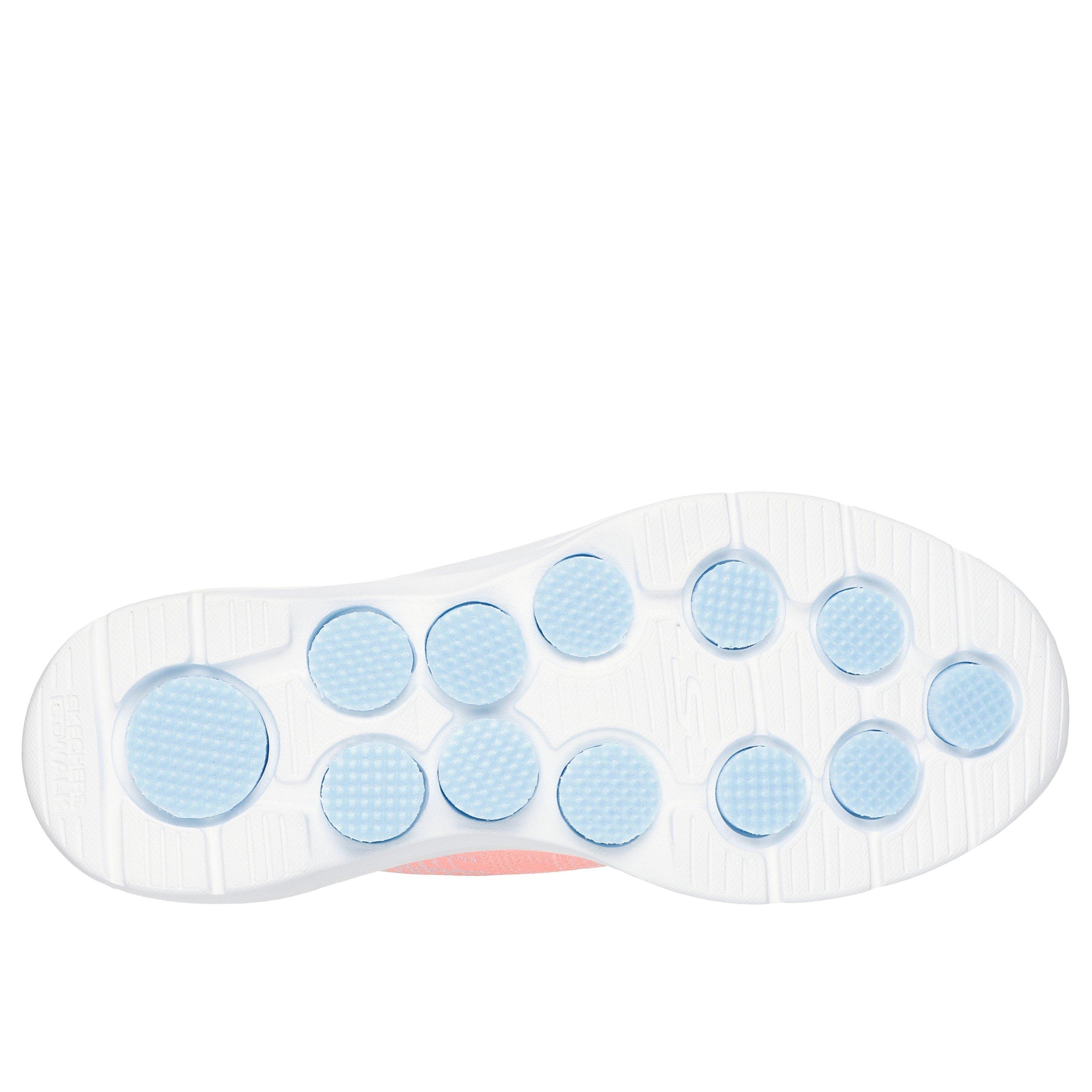 Wht Tex/Multi - Skechers - Go Walk Slip On Runners - 4