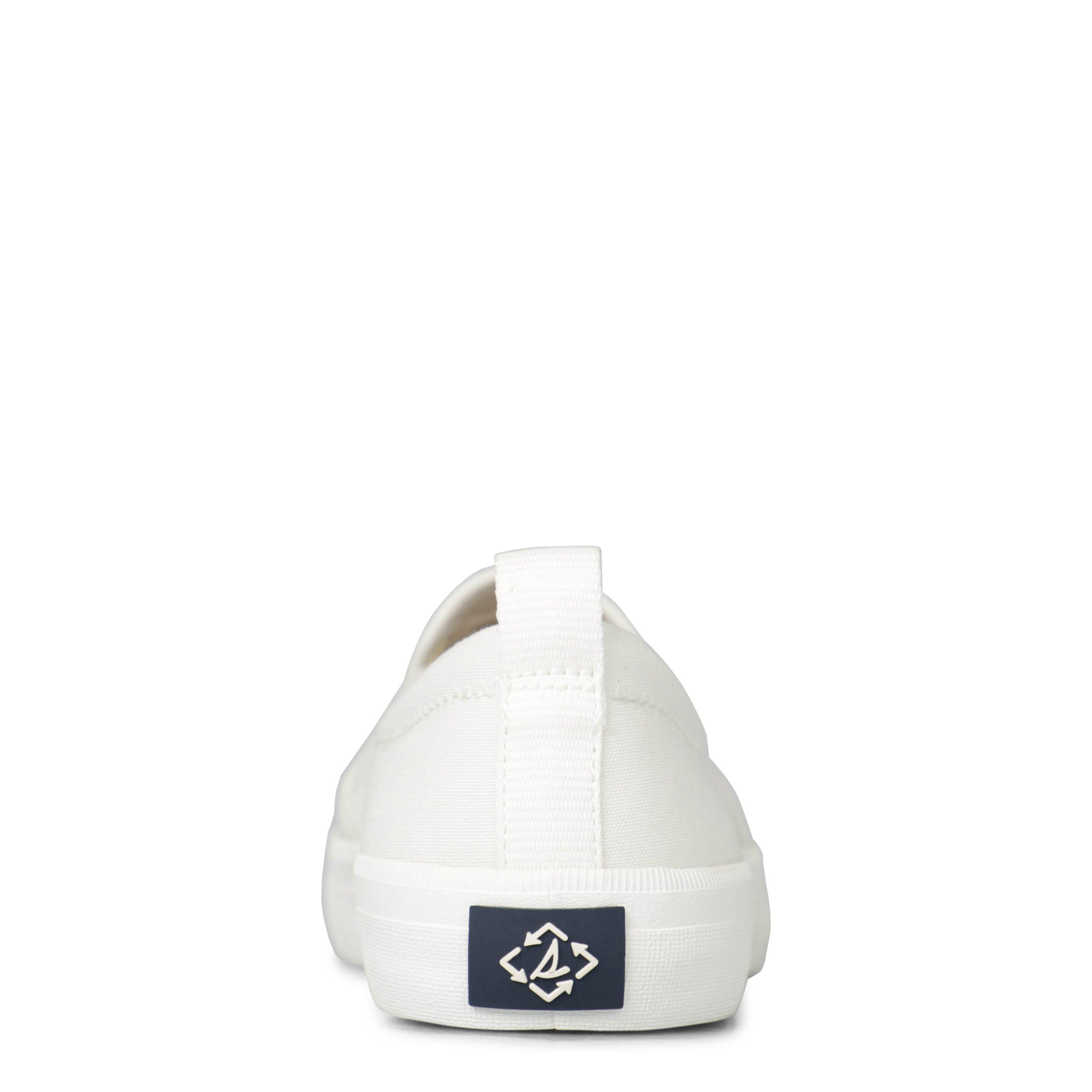 White - SPERRY - Sperry Womens Crest Twin Gore Canvas Sneaker - 4