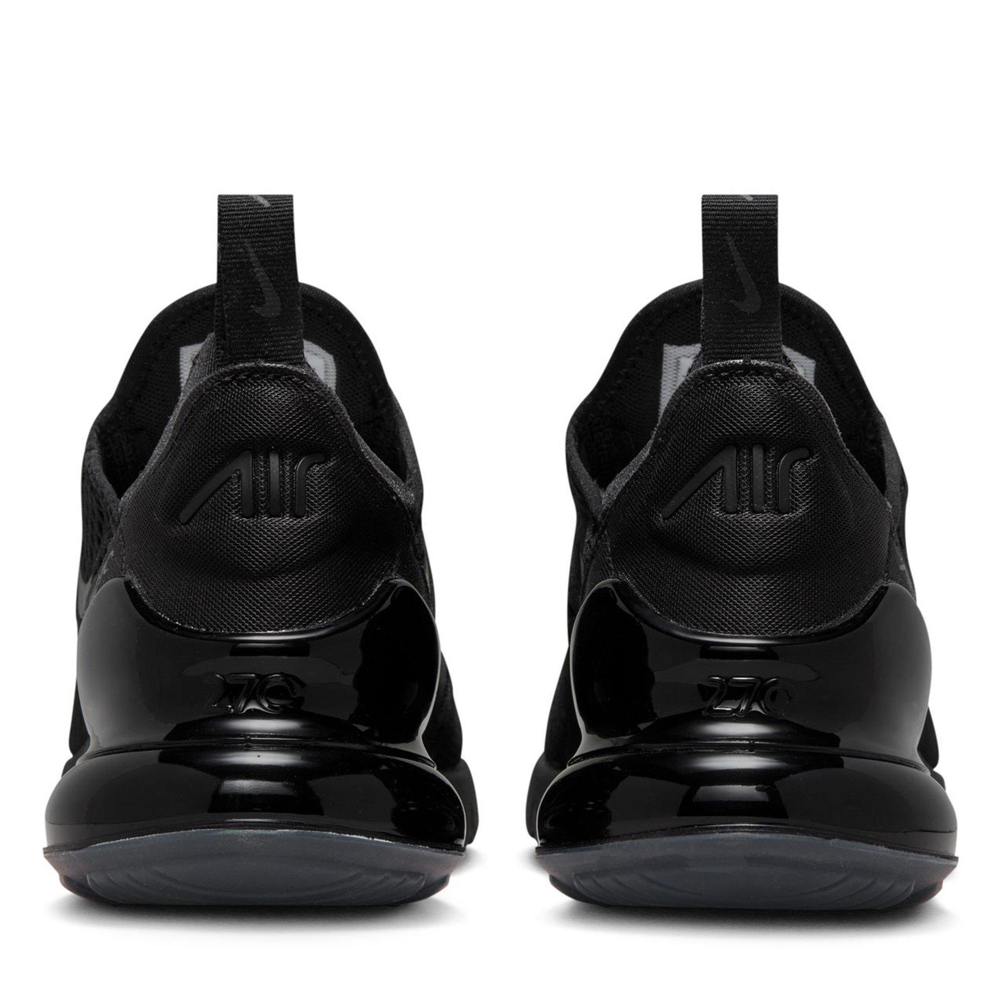 Triple Black - Nike - Air Max 270 Ladies Trainers - 4