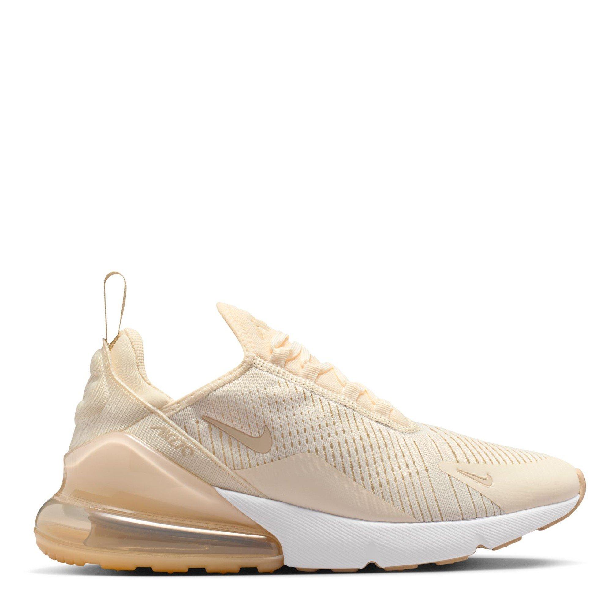 Nike Women's Air Max 270 Trainers - Sand/Gold - 7 (41)