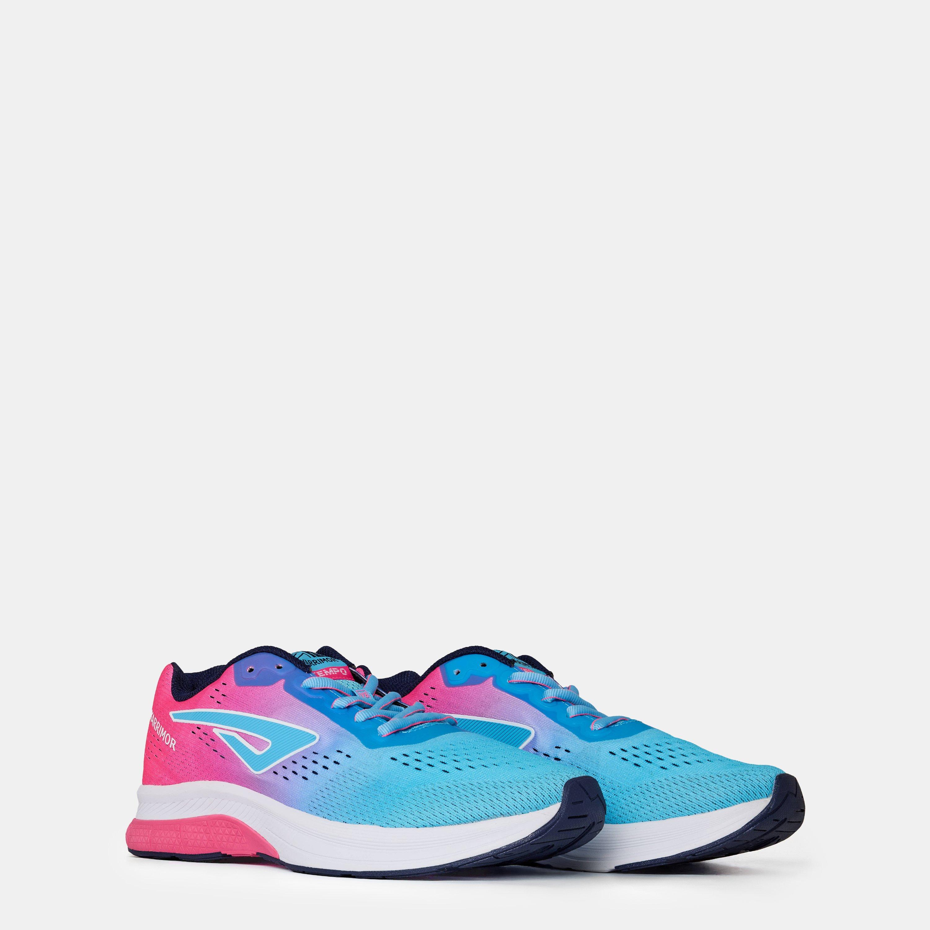 Azul/Rosa - Karrimor - Tempo Running Trainers Ladies - 4